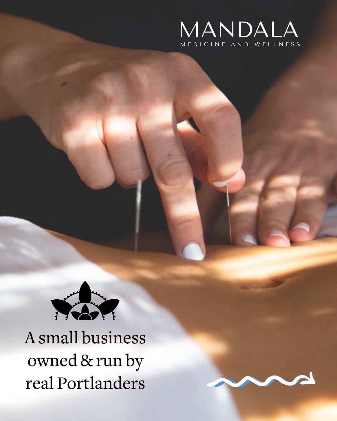 No corporate wellness folks here, just 2 Portland acupuncturists with a dream! 💭
If you’re new around here we invite you to visit our website to meet our practitioners and book your first appointment! We would love to lend some relief to your day + week + year. ☀️