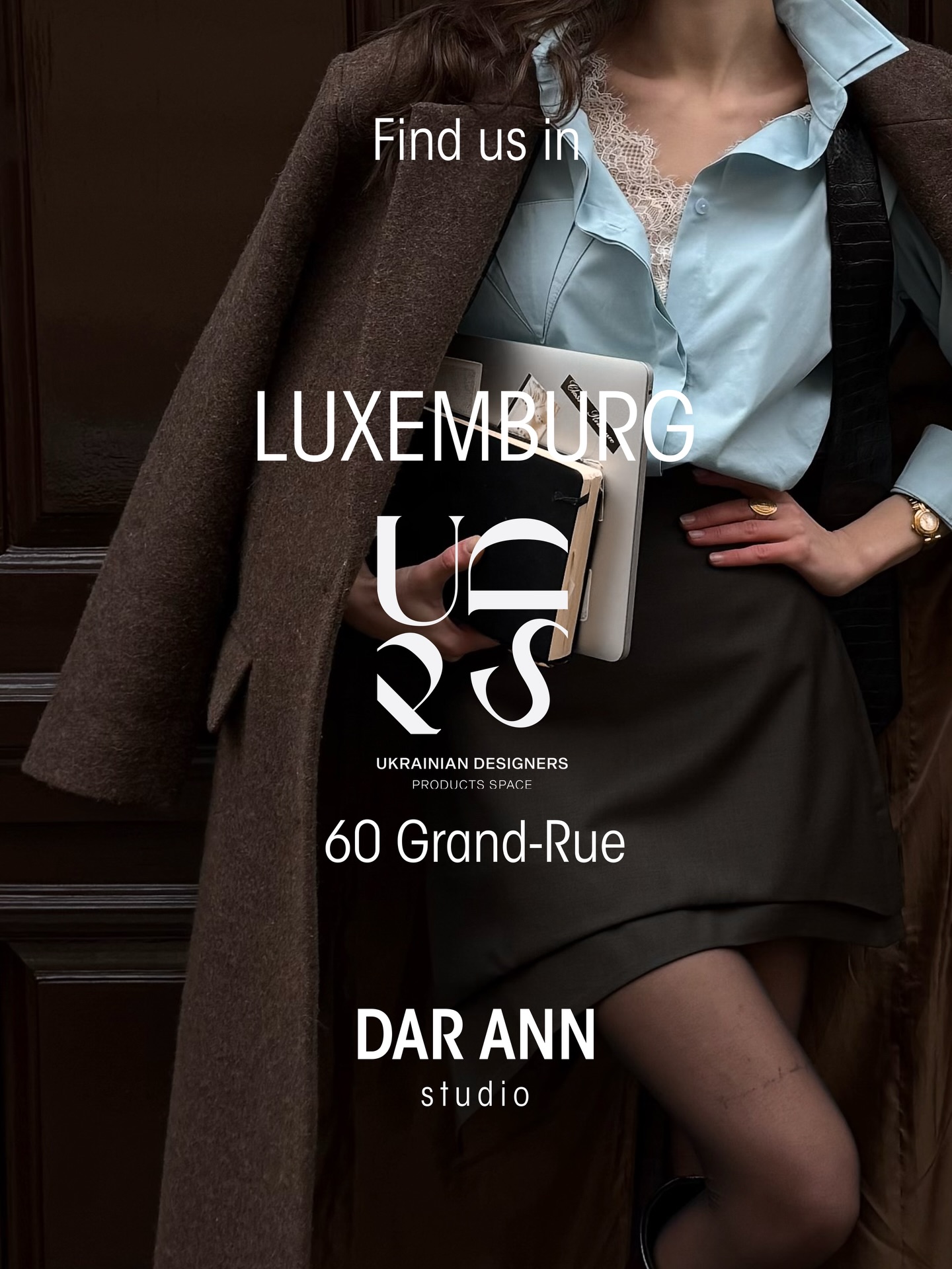 🇱🇺📍Luxembourg: Save the address:
Find @darannstudio at @udps.store - 60 Grand-Rue.
See you there✨