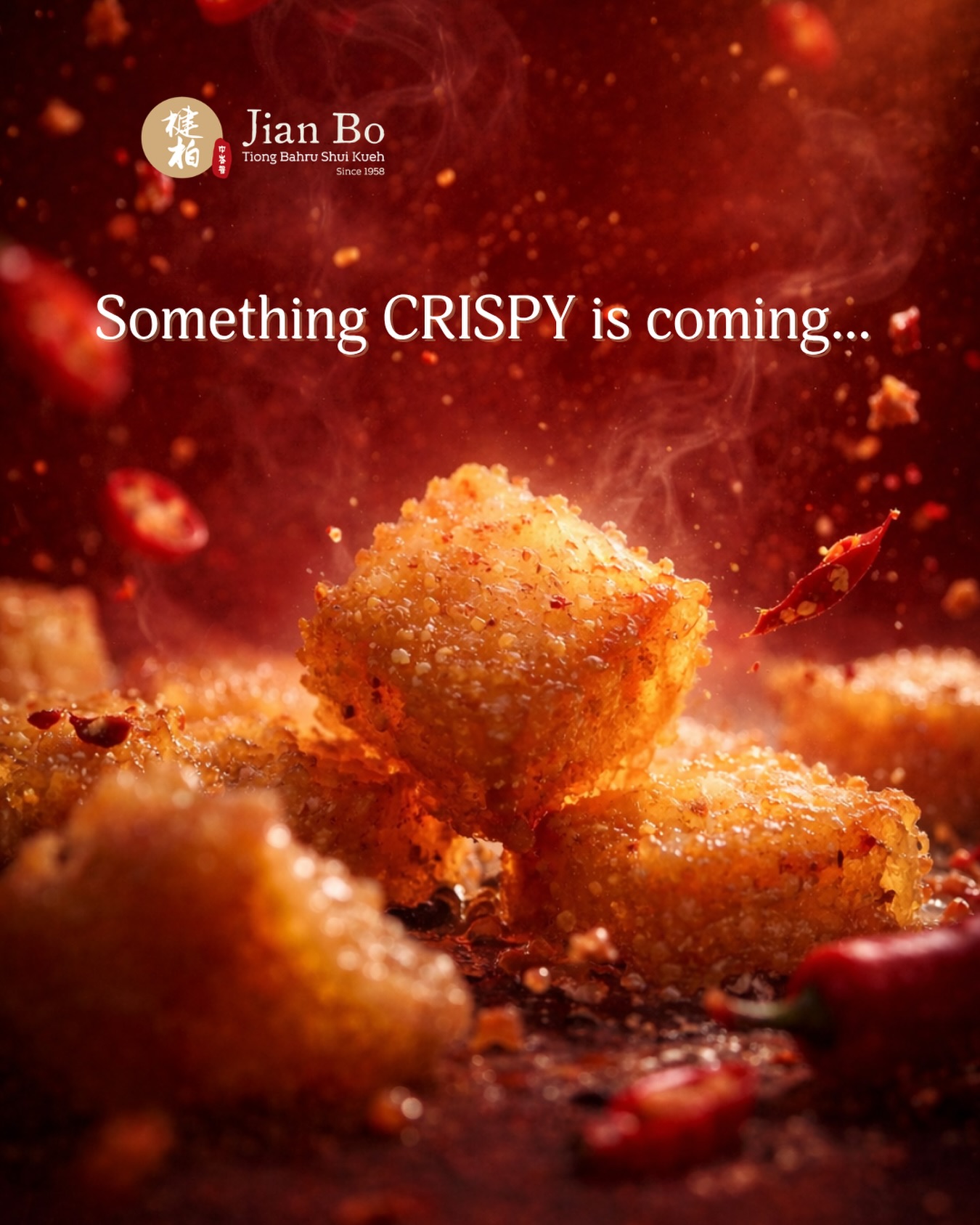 Hear that crunch? 👀
Something new is coming this April.
#JianBo #CrispyVibes #FoodTeaser #SGFoodie #ComingSoon MustTry