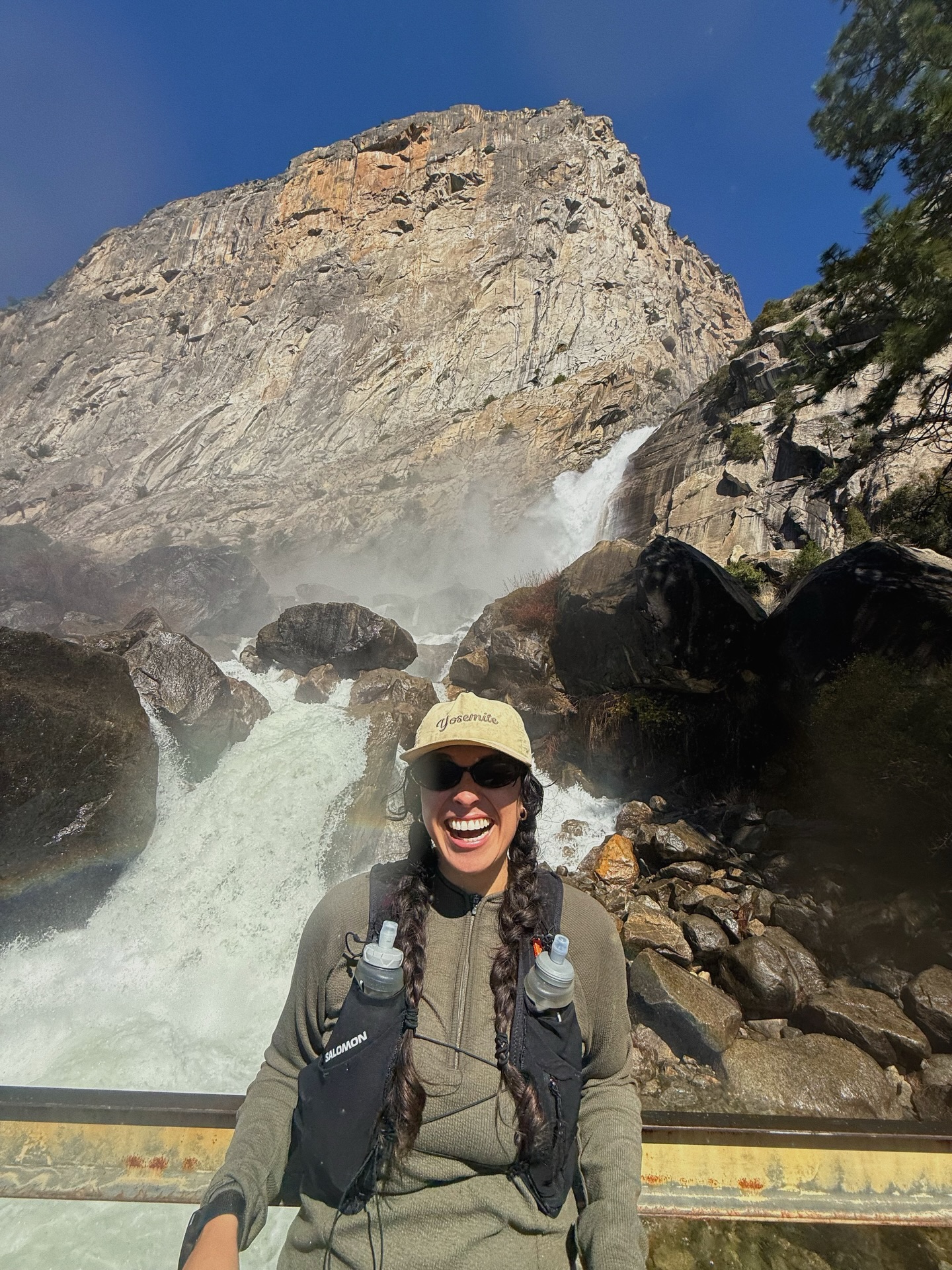 Finally made it to Hetch Hetchy!! 🌀🌲🌈🥾🧡🏔️
It's waterfall season in Yosemite which means SPRINGG is officially here!! 🌼🤸♀️✨ The hike to Wapama falls is a 5.5 mile family friendly loop and is SO fun! Best done from spring to early summer.. you hike along Hetch hetchy reservoir until you reach the roaring falls. Prepare for a sun exposed day on trail but to cool down and get wet at the waterfall from all of the mist!! It's amazing😌 We started hiking around ~9am and the trailhead was starting to fill up so be aware of that on a weekend. There will not be bathrooms on trail, or at the trailhead, and there are no food services or visitors centers in this corner of the park. It's very peaceful and there are significantly less visitors than the other parts of Yosemite! Can't wait to be back.
Please remember to leave no trace and follow park regulations.
#yosemite #hetchhetchy #hiking #hike #yosemitenationalpark