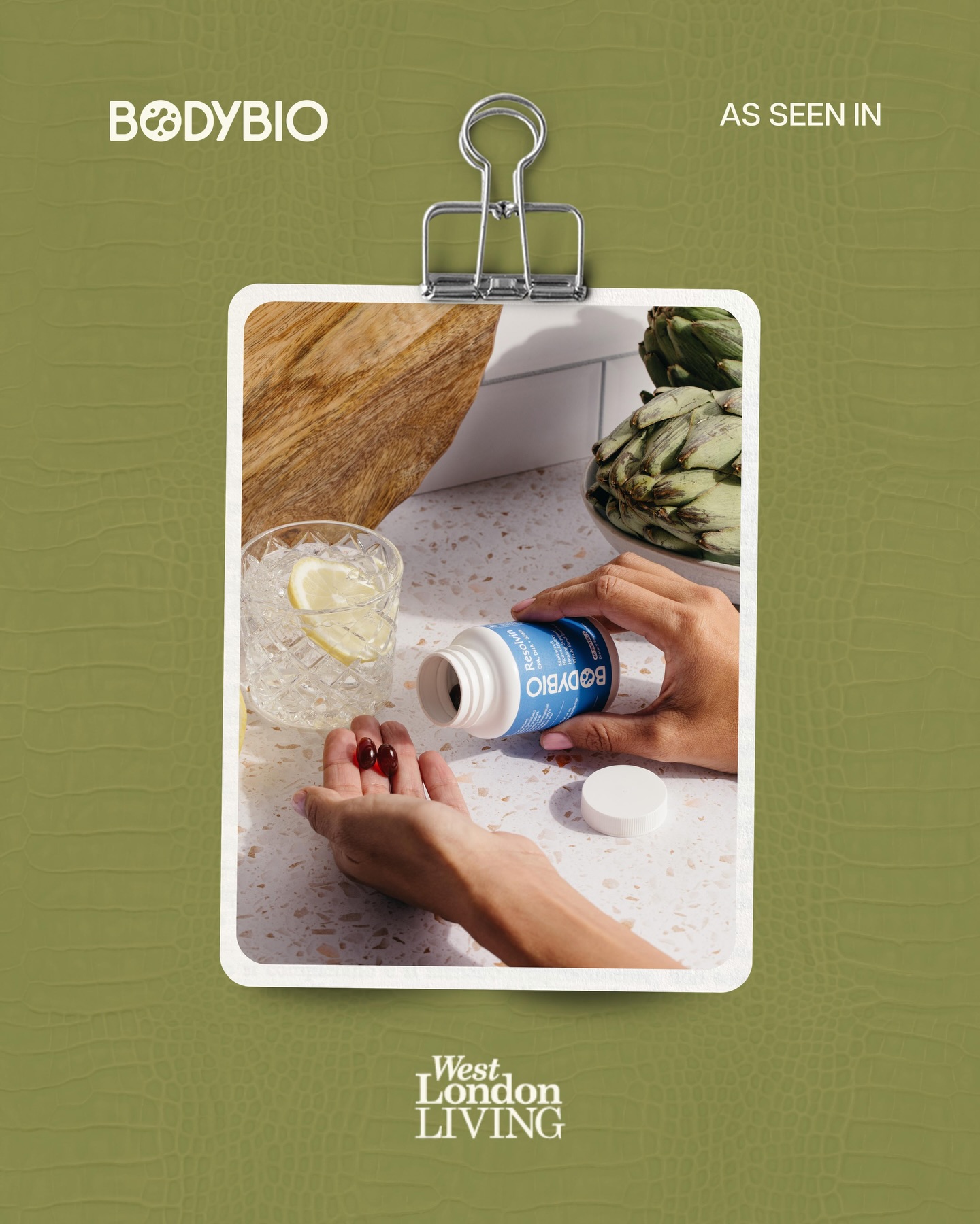 We’re thrilled to have our client @bodybio featured in @westlondonliving roundup of brands supporting fertility and conception.
Two products, two distinct roles. BodyBio PC for cellular health and hormone balance, and Resolvin for DHA support through the final trimester and into postpartum.
Cell health first, everything else follows!