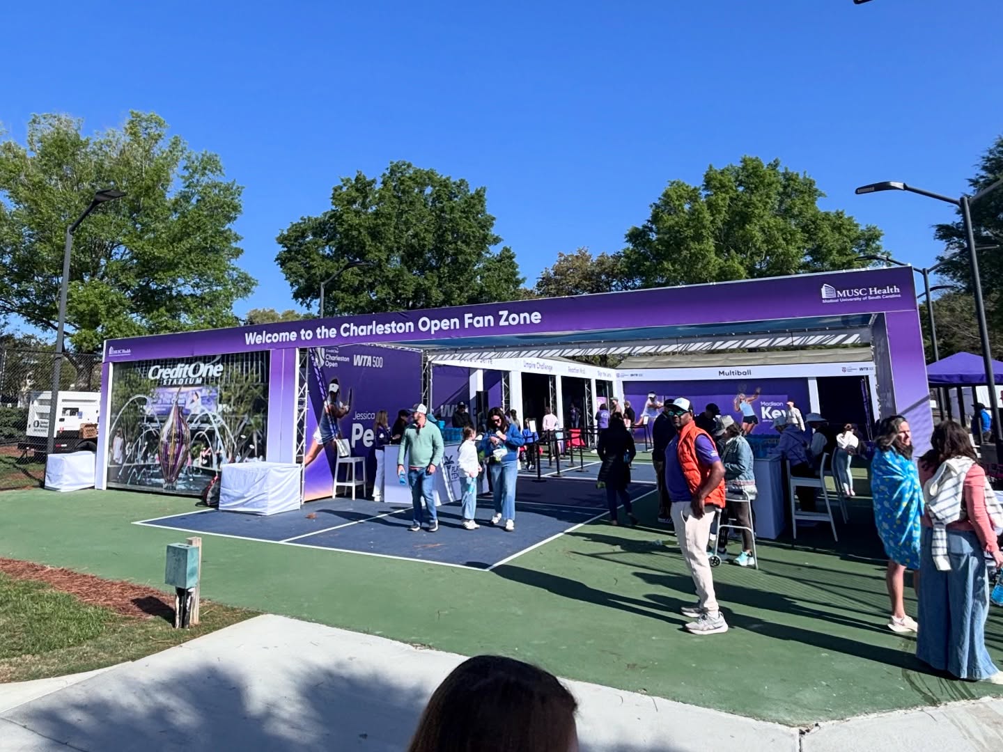 The @provision_events04 USA team is back at the @creditonecharlestonopen creating another unforgettable fan experience for tournament guests 🎾💜
We’re delivering a full fan zone for the event along with a custom stand for our partners at @thornehealth
This year’s fan zone features six stand-out interactive activations, including the Umpire Challenge, Sign the Lens, Speed of Serve, Reaction Wall, Multi-ball Challenge and the Ball Kid Challenge, giving visitors plenty to dive into!
We’re proud to be back in Charleston bringing high-energy engagement to life while the tournament is in full swing. Swipe through to see what the team has built 📸
#ProvisionEvents #CharlestonOpen #TennisTournament #FanZone #FanEngagement