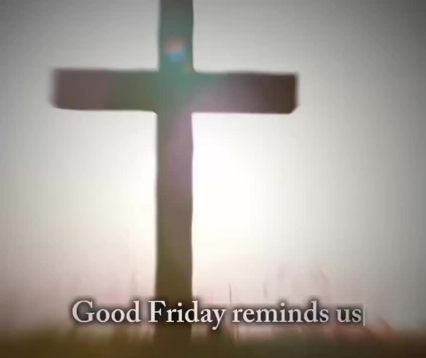 It wasn’t the nails that held Him there… it was love.
Today we remember the sacrifice that changed everything. #GoodFriday