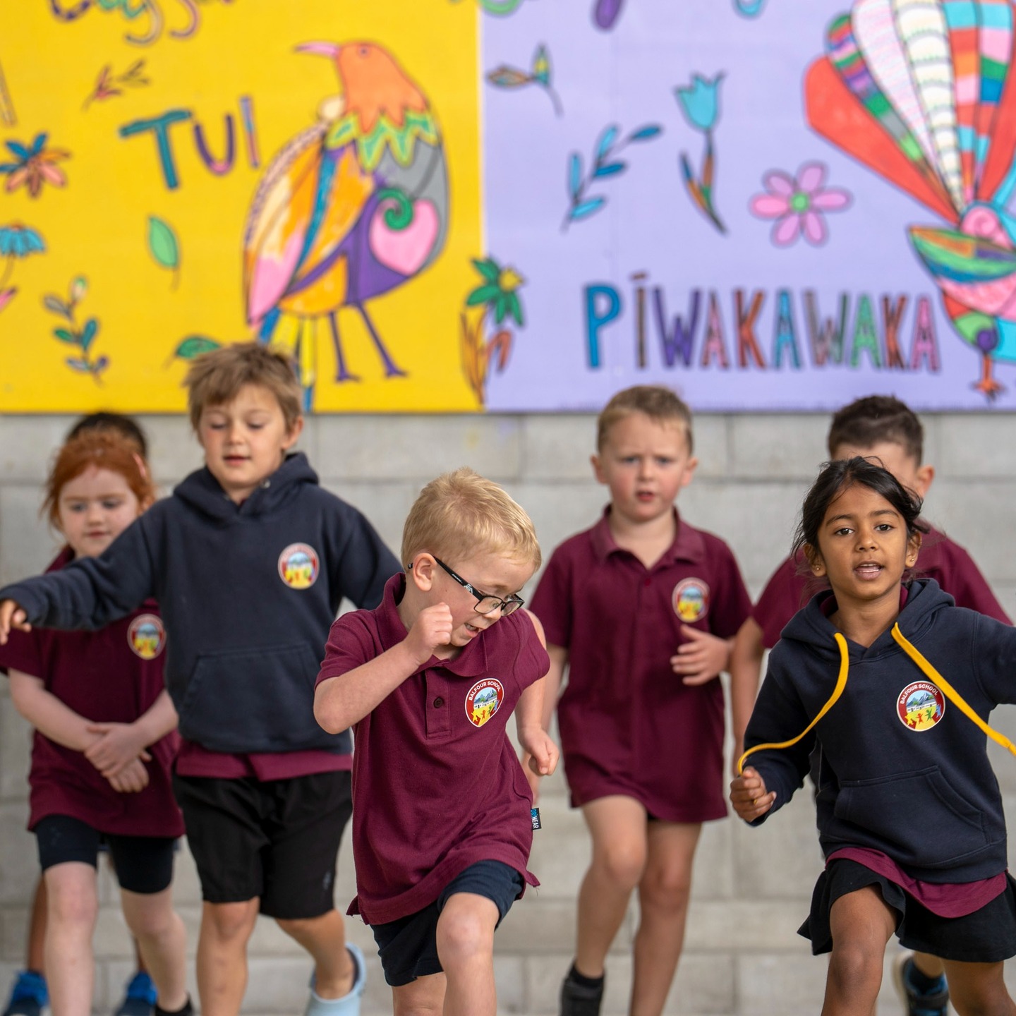 Learning doesn’t always happen at a desk.
Games like “What’s the time, Mr Wolf?” help build confidence, connection and a love of being active.