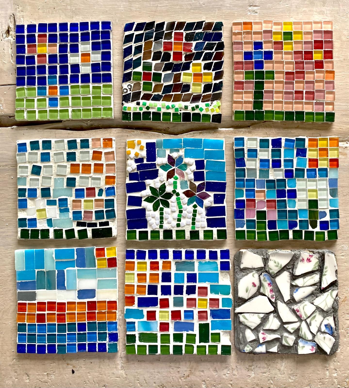 Spring-themed coasters.
Happy Easter everyone!