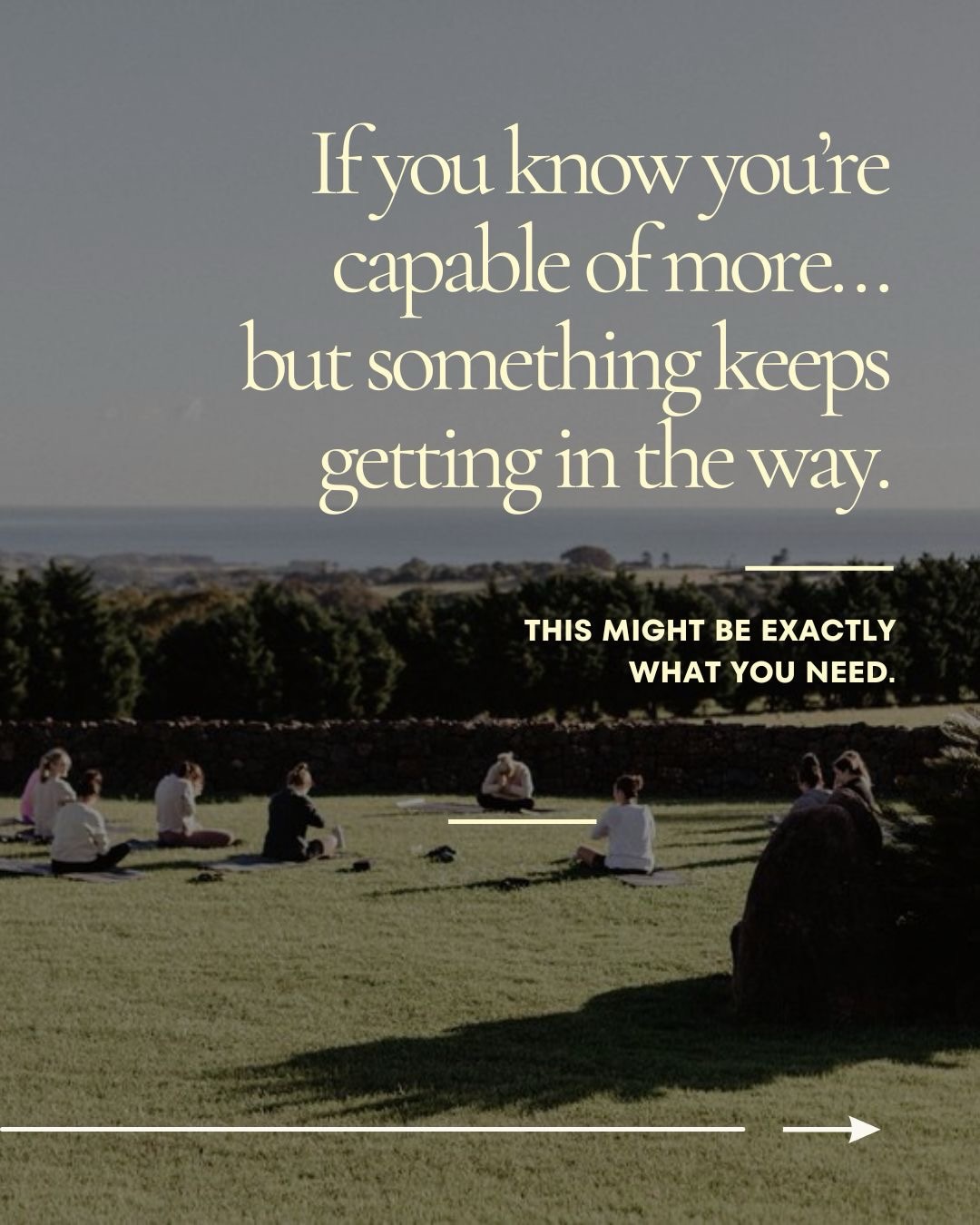 You can be doing well… and still feel like something isn’t quite right.
Still overthinking.
Still holding tension.
Still pushing through when something deeper is asking for your attention.
That doesn’t mean something is wrong with you.
It usually means something needs to shift.
This retreat isn’t about doing more or becoming someone else.
It’s about creating the space to understand what’s actually going on underneath it all—
and gently shifting the patterns that have been keeping you stuck.
Stress.
Emotional overwhelm.
Perfectionism.
Procrastination.
Boundaries that don’t quite hold.
We work through it together—
in a way that feels supportive, grounded, and sustainable.
And you’ll be held the entire way through.
📍 Cedar Springs, Kiama
📅 April 10–12
If this is resonating, trust that feeling.
You can read more via the link in bio, or message me if you’d like to chat it through 💛