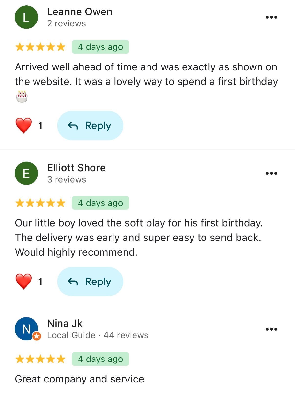 A massive thank you, as always, for the amazing feedback on Google reviews. It really means the world to us! š«¶
#softplayhireuk #softplayhirelondon #softplayhireessex #googlereviews #uksmallbusiness
