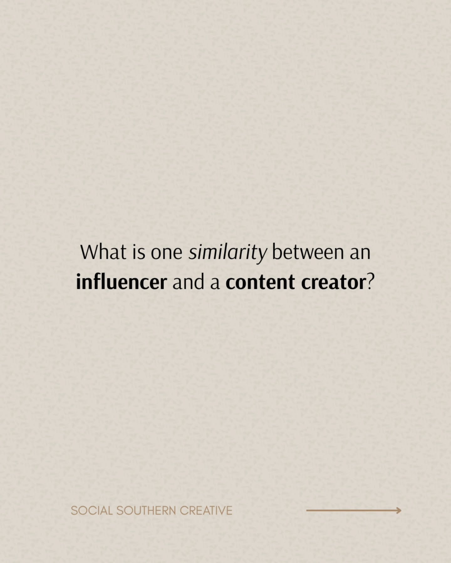 This month topic is Influencers and Content Creators. Let’s start with the basics.
While they should have a distinctly different online presence, there is definitely some overlap!
Next week we are going to go into STRATEGY:
-What to post
-How to grow
-SEO
-Content structure
So, if you are trying to make the most of your social media and online presence, follow along! Feel free to reach out with any questions so that we can keep you on the right track!!
#FridayTrivia #HowToMarket #Influence #ContentCreator #SocialMediaMarketing