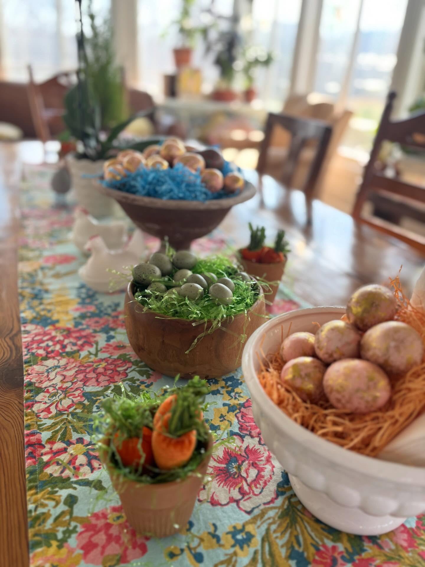 Easter is my favorite holiday. As a minimalist, I rarely decorate, but fake eggs, stuffed carrots, fuzzy chicks, eye-popping pastels…yes please! And of course, flowers! Emergence, new life, grace and fresh starts are all part of this spring holiday for me. And as someone whose life revolves around flowers, the timing coincides with the earliest, most precious spring blooms making it the best.
If you want Roots to be part of your Easter, Passover or other spring celebration, preorders are live on our website.