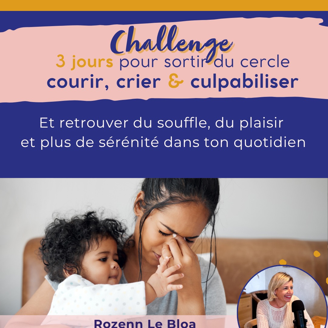 Tu fais de ton mieux.
Tu gères ton quotidien, tes responsabilités, ta famille…
et pourtant, il y a ces moments où tout déborde.
👉 Tu cours partout
👉 Tu cries plus que tu ne voudrais
👉 Et tu culpabilises derrière
Et ça recommence.
Ce n’est pas un manque de volonté.
Et ce n’est pas une question d’organisation.
C’est un cercle.
Et tant que tu ne comprends pas comment il fonctionne… tu y reviens.
C’est exactement pour ça que j’ai créé ce challenge.
✨ 3 jours pour sortir du cercle courir, crier et culpabiliser
Un temps pour :
– comprendre ce qui t’épuise vraiment, au-delà de tes responsabilités
– sortir de ce mode automatique qui te prend toute ton énergie
– retrouver plus de calme, de clarté… et de maîtrise dans ton quotidien
📅 Du dimanche 29 au mardi 31 mars
⏰ 20h45 – en live (ou en replay)
👉 Inscription en bio
Si tu sens que tu ne peux plus continuer comme ça…
Alors viens 💛