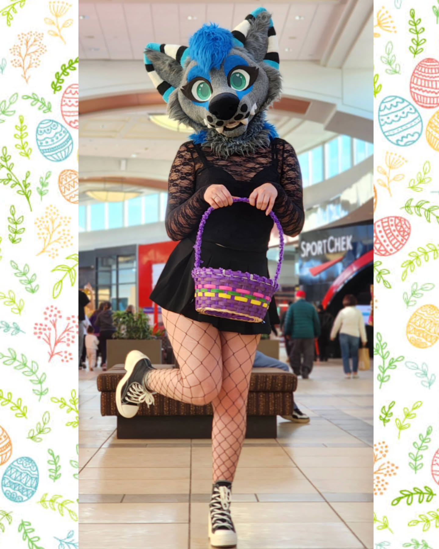 Happy bunny day! Time to find some eggs π°π₯
-
#happyeasterπ° #furry #furries #fursuit #easterbunny