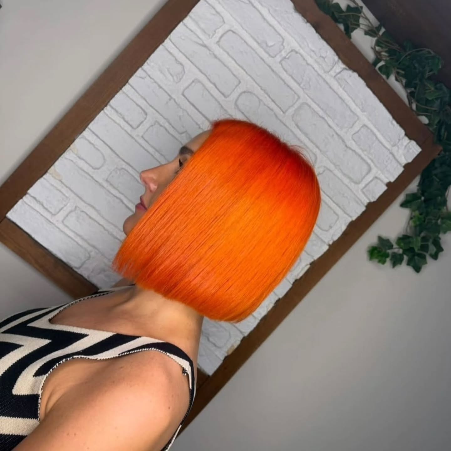 T A N G E R I N E // Q U E E N
When your world is built on colour… your hair should be too!
Edwin and his Stalker took inspo from one of our iconic HQ trolls (you know the ones 👀), and didn’t hang about straight into a full colour overhaul!
Our Stalker lives and breathes colour as a bespoke mural and wallpaper artist, so this felt like a perfect extension of her world: bold, expressive, and unapologetically vibrant!
To get that punchy, high impact orange, Edwin went in with a global pre-lightener application using Davines, which is designed to be gentle on the scalp whilst still lifting to the level needed for those vivid tones.
Once lifted, the hair was pre-toned with a copper-gold wash, creating the perfect anchor to boost longevity, and to keep that orange looking rich, not flat over time.
Then, Manic Panic brought the heat 🔥 A conditioning, vegan colour that delivers serious pigment, insane shine, and zero dull moments!
Just LOOK at it.
This is colour that doesn’t whisper… it shouts 🧡
Got a colourful dream waiting to happen? Let’s bring it to life - ☎️ 01606 330 879
Book in for a complimentary 15minute hair chat and let’s see what we can create together!
#TangerineQueen #VividOrange #BoldHairColour #ManicPanic #Northwich