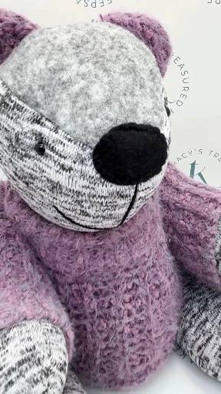 When Anna asked me to create a bear from two jumpers her late nan had bought her, with one of them worn as a little jumper on the bear itself, I knew we'd create something incredibly special.
Her nan bought her these jumpers with love, and now one becomes the bear while the other dresses it. Now her nan's still keeping her warm in the most touching way.
#TracysTreasuredKeepsakes #SmallBusinessUK #PersonalisedKeepsakes #HertsCustomKeepsakes #HandmadeGiftsUK
