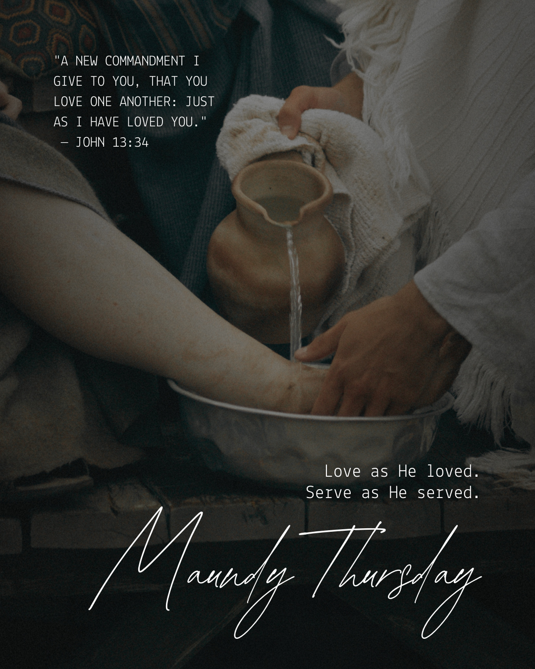 He chose humility.
He chose service.
He chose love.
May we follow in those same quiet, meaningful ways.