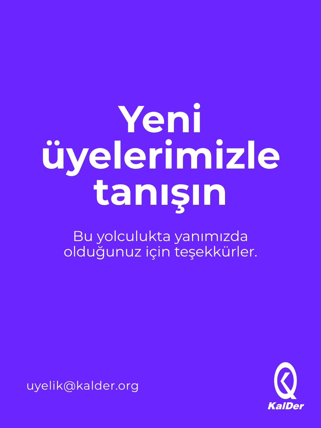 💫 Bu yolculukta yanımızda olduğunuz için teşekkürler!
📈 Mutlak başarıya ulaşan kalite yolculuğunuzda sizlere eşlik etmekten onur duyuyoruz!
#KalDer #TürkiyeKaliteDerneği #Katılımcı #Üye #Kalderüyeleri