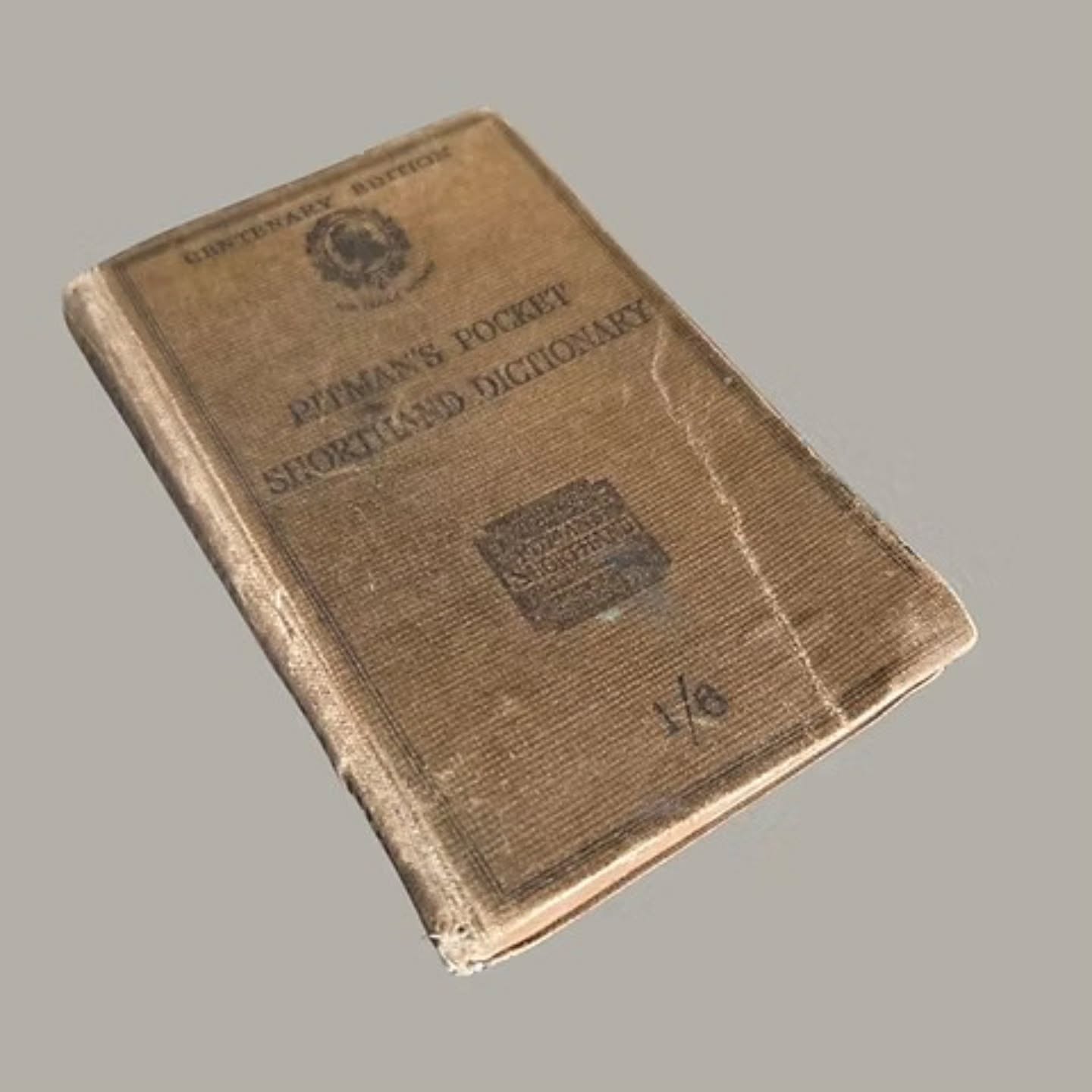 Vintage Pitman’s Pocket Shorthand Dictionary – Centenary Edition c.1937 Pitmans | https://share.google/w8vs1yPlpXkGfV7JG #stufftoyouandme