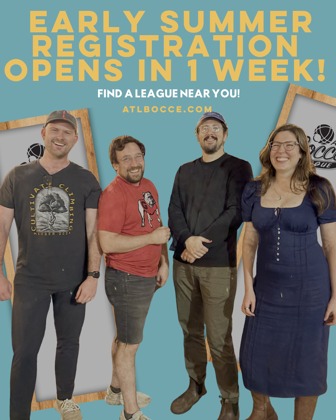 Early summer registration opens 4/6! The BEST PRICE only lasts one week. Find a league near you! ⚪️🟢🔴