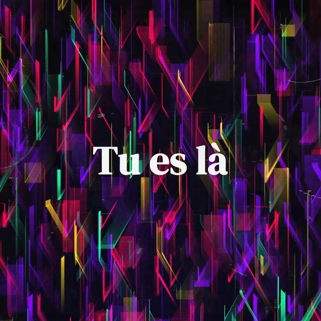 Et voici le titre de ce mois d'Avril 2026 :"Tu es là" .