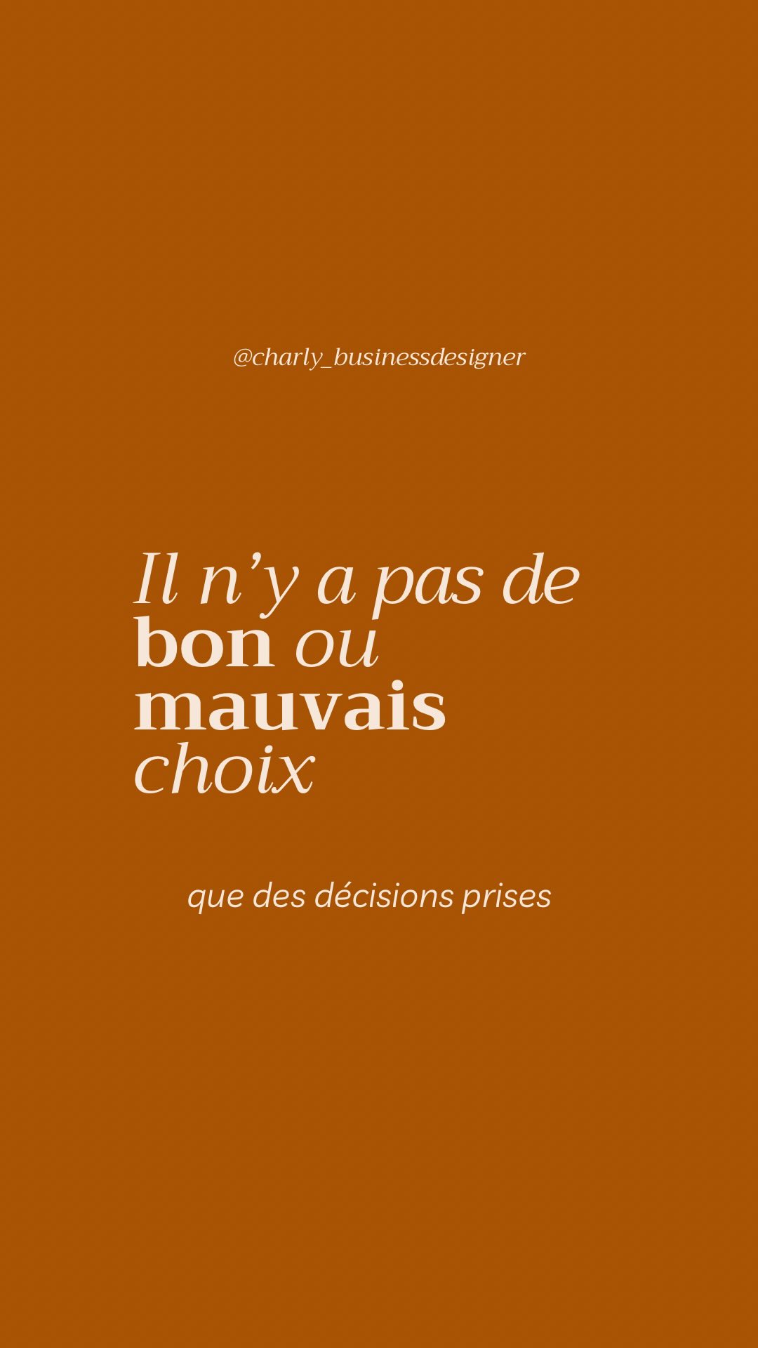Il n’y a pas de bon ou de mauvaise décision. Que des choix.
Et toi, que ferais tu ?
#entrepeneur #motivation #sondage