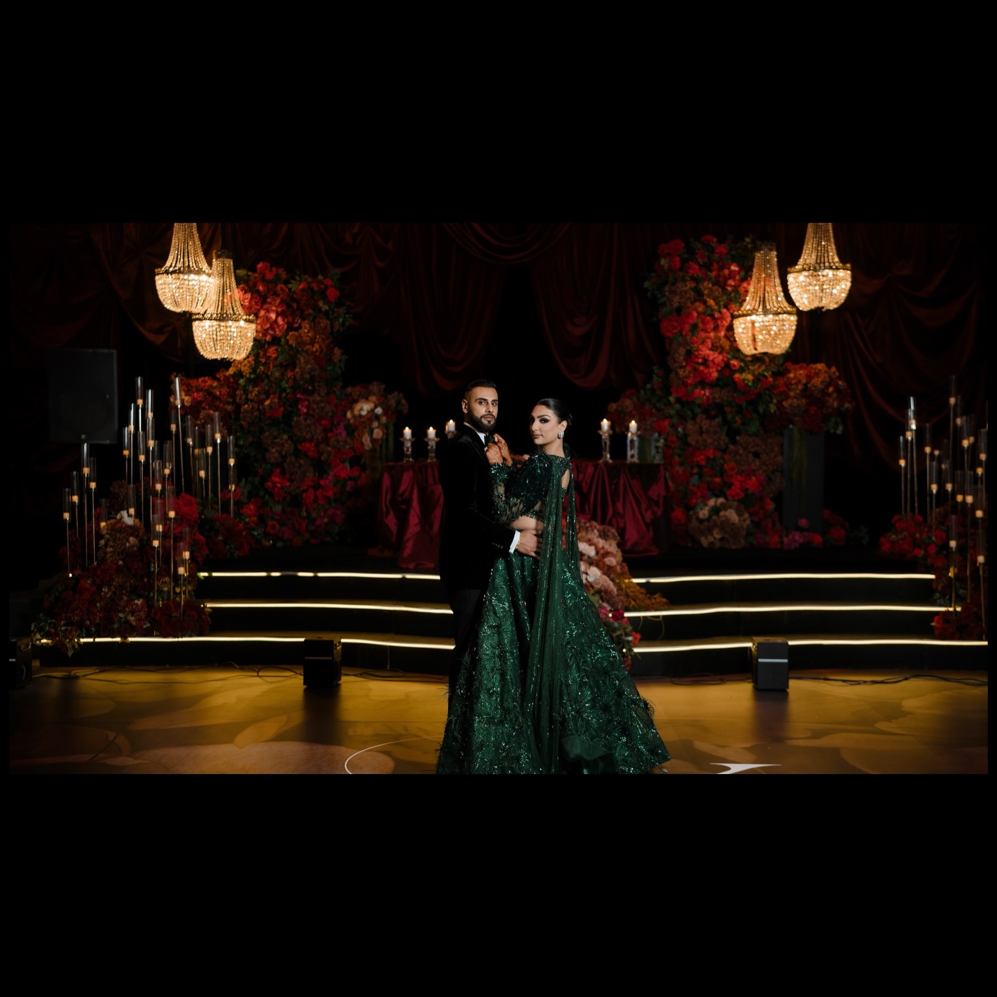 If you’re planning your reception… save this.
A full-room transformation layered in rouge draping, candlelight, and immersive florals
designed to feel like an experience from the very first step.
This is what intention looks like.
Design, Decor & florals @universaldecor
Beautifully captured by @theisleofcolors
Venue @ariaconventioncentre
Bridal outfit @borahoneyss
Mua @aquarius_art81 @wispybeautyy
Our stunning couple @kparmarr @sgarcha_
Dj @aftershockroadshow
Vinyl Design @digitallytailored
Portraits @royalebooth
#weddingdecor #luxurywedding #weddingreception #eventdesign #eventstyling