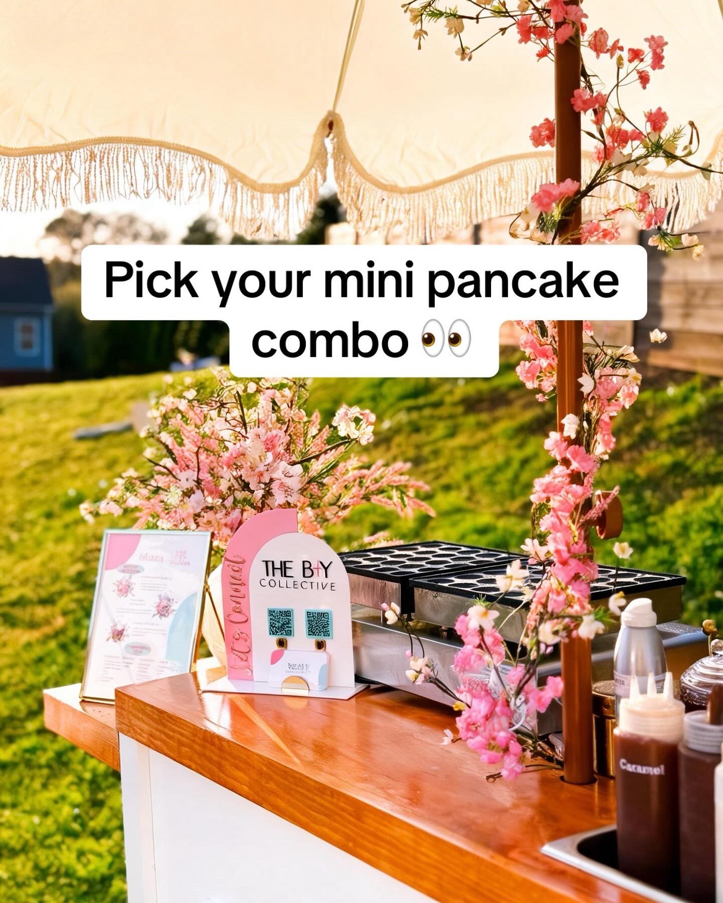 Mini pancakes… but make it your way 🥞✨
From fruity to chocolatey to all-out sweet there’s no wrong choice.
So tell us… which one are you picking? 👀👇
#AtlantaEvents #MiniPancakes #EventCatering #SweetTreats #BYCollective