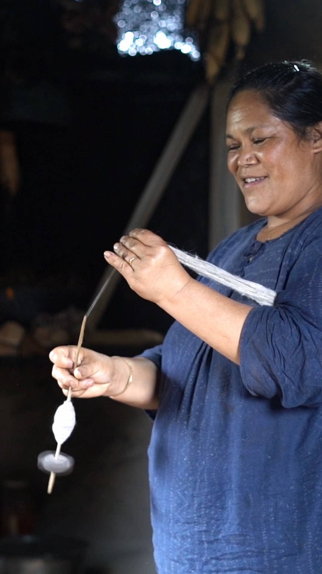 The spinning lady of Todey, Dilkumari Rai, still carries the art of working with stinging nettle.
She brought it with her from her village in Nepal, in the form of a small roll of hand-spun thread.
When we first approached her during our Budding Roots program, she was hesitant. But then, one day, she came and in one breath showed us the entire process, from removing the thorns of the stinging nettle to working it into fibre.
It was a magical moment.
It made us wonder how a thorny plant like stinging nettle can become so many things, soup, cloth, a jacket, a blanket. A kind of magic.
She said she hadn’t done this in almost 20 years.
Yet, her hands seemed to remember.
She will be one of the resource persons in our upcoming Living with the Forests program, sharing this practice, as it is.
Let her be the teacher of this ancient tradition
helping revive this magic fibre as our attires,
and its keepers as its sharers.
Visual by - @deep_in_deep_26
@sillycinebon