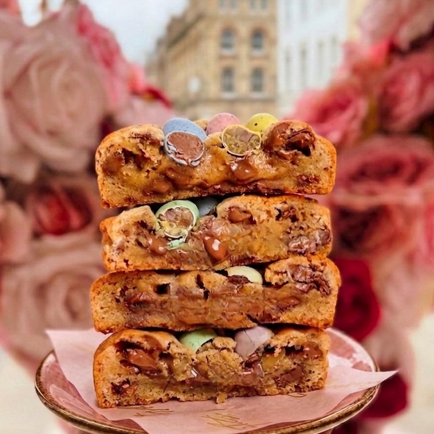 Have you had your mini egg cookie fix yet? Available in store for a few more days 🪺 🐣