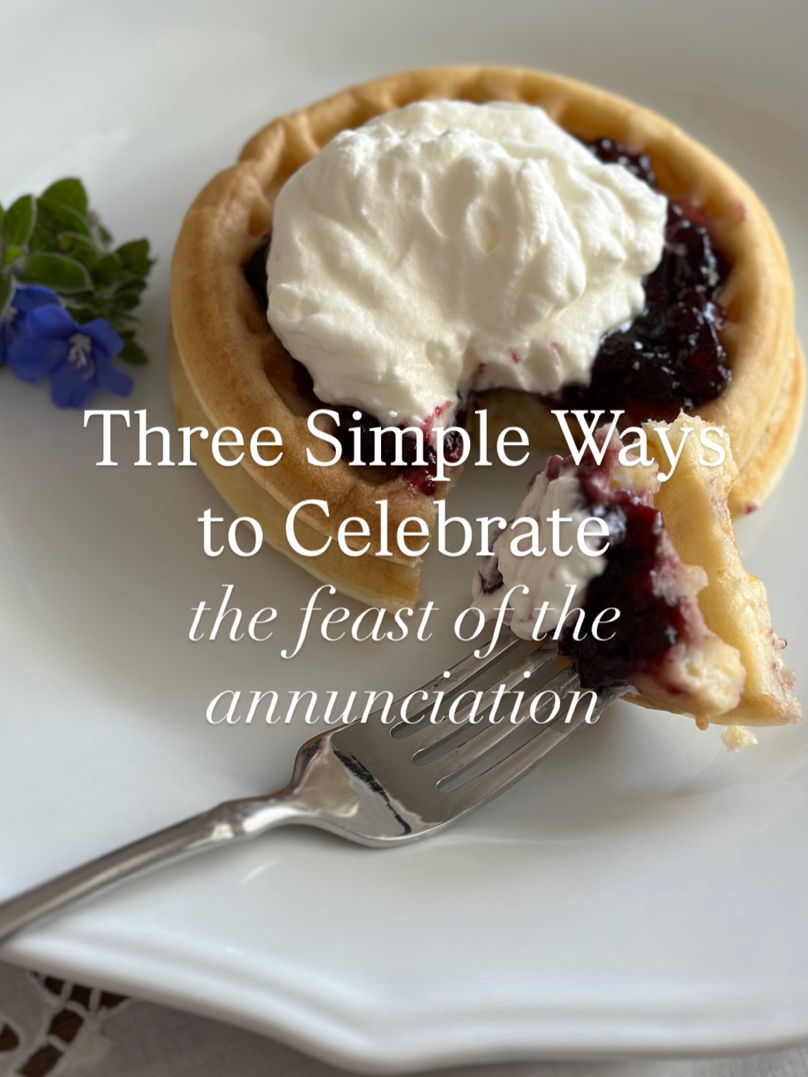 On March 25, we celebrate the Feast of the Annunciation. This feast remembers one of the most incredible mysteries of our faith: the moment the angel Gabriel appeared to the Virgin Mary and proclaimed that she would conceive and bear the Son of God.
🌼 Comment “Mary” to learn more about this day’s deep significance + meaningful ways to celebrate the day + my favorite waffle recipe!
.
.
.
.
.
#theannunciation #annunciation #feastoftheannunciation #theincarnation #incarnation