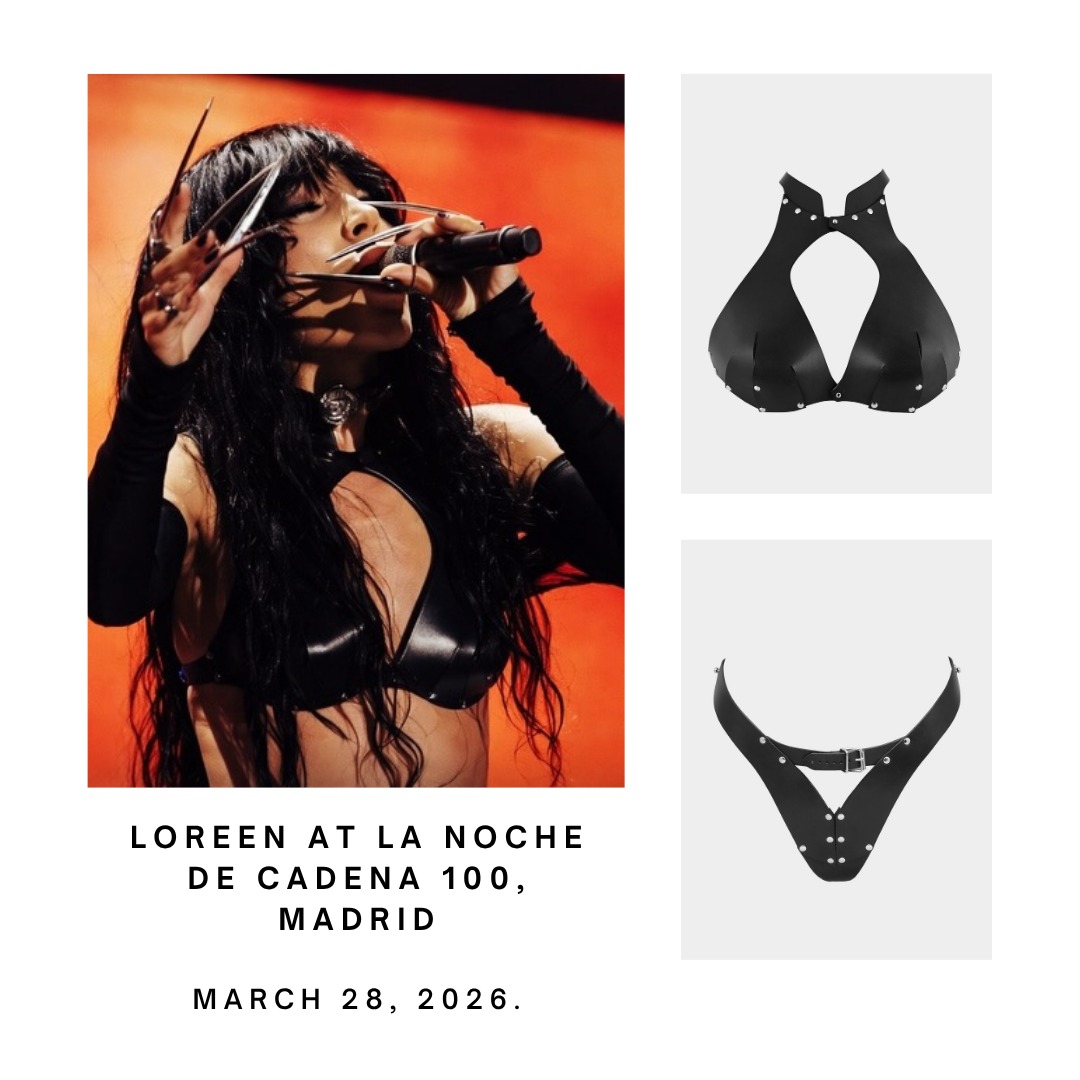 @loreenofficial is wearing my brand, ICHOR… and I honestly have no words. 🖤✨
Seeing her on stage in an ICHOR piece, with that level of presence, power, and aura, is such a huge moment for me.
Thank you for bringing the creation to life with so much strength.
ICHOR on Loreen. Madrid, you were magical.
A huge thank you to @mathilde_sizun and @eddagud for making this happen. 🖤✨
#ICHOR #Loreen #StageLook #FashionDesign #CustomLook #PerformanceStyle