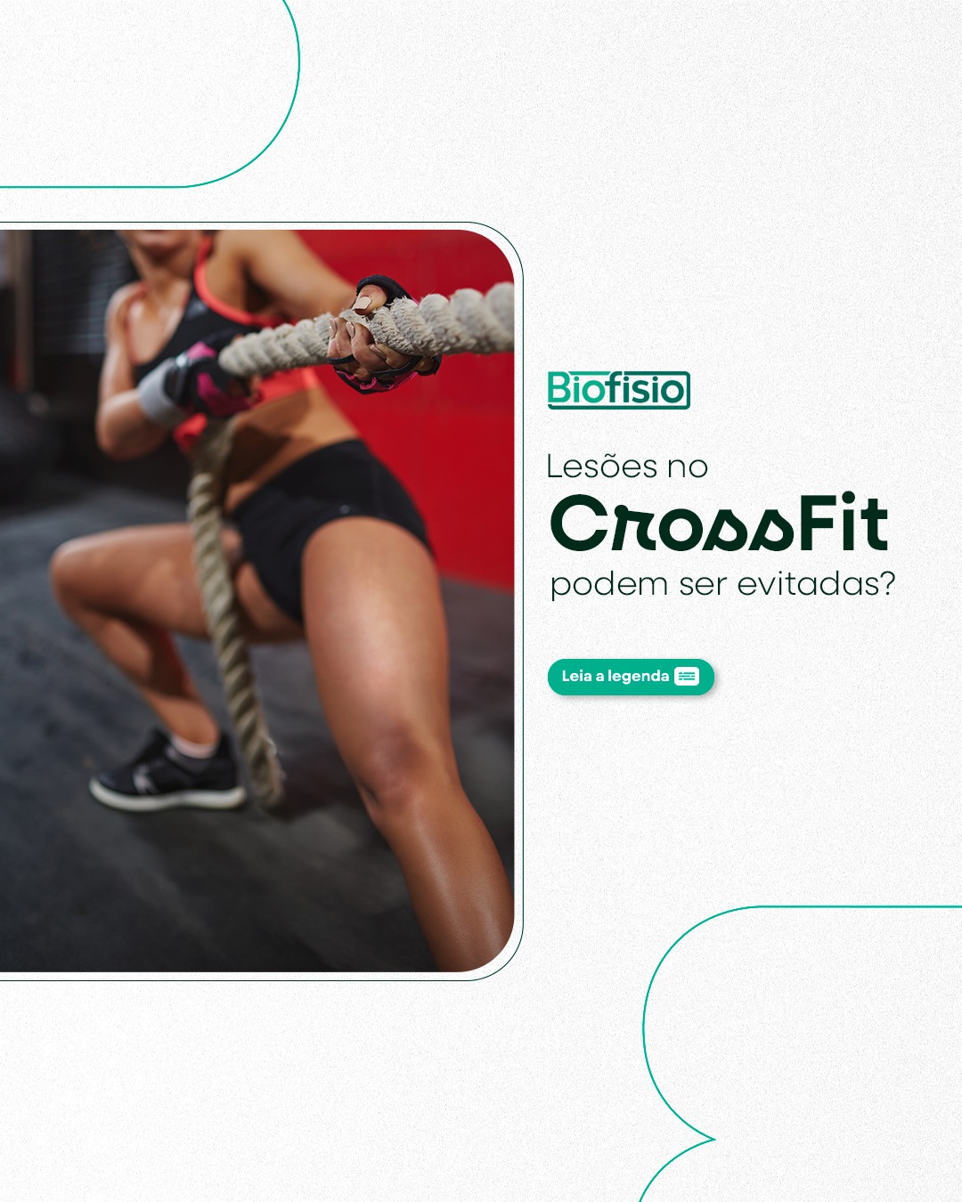 O CrossFit tem a fama de ser o "causador de lesões" é um dos maiores mitos do mundo fitness.
A verdade? O CrossFit não machuca; o que machuca é a falta de técnica, o excesso de carga e o descanso negligenciado.
Lesões e desconfortos não surgem do nada e também não podem ser ignorados.
No Studio Intensivo da Biofisio, nós não apenas tratamos a dor, nós blindamos o seu corpo.
O risco não está no exercício em si, mas em:
- Ignorar os limites do próprio corpo.
- Sacrificar a postura para bater o tempo do WOD.
- Pular a etapa essencial do Recovery.
Não deixe de praticar um esporte, por medo de lesões.
Conheça o Studio Intensivo da Biofisio e tenha um acompanhamento especializado para recuperar e fortalecer seu corpo com mais segurança.
Agende sua avaliação.
(11) 2468-1675
biofisio.com.br
Avenida Esperança, 237
Centro - Guarulhos - SP
📍 Estacionamento no local. Consulte valores!
#biofisio #clinicaintegrada #fisioterapia #guarulhos #crossfit