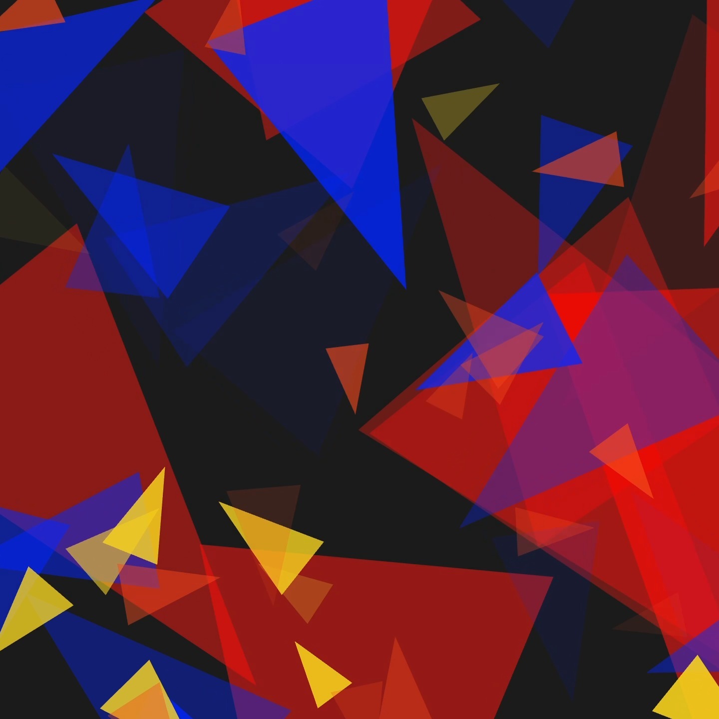 The app to create my art that I'm building with Claude Code is expanding. It has been so much fun to build it. After years of instructing teams to build complicated apps and platforms, it great to direct my knowledge to building an app for art.
This piece features a "fireworks" behavior and triangles constructed within the app.
In the next day or two, I'll finish the Alpha version will be concentrated in making actual pieces with it.
#claudecodeart #maryanyc #maryatriandafellos #digitalart #publicart