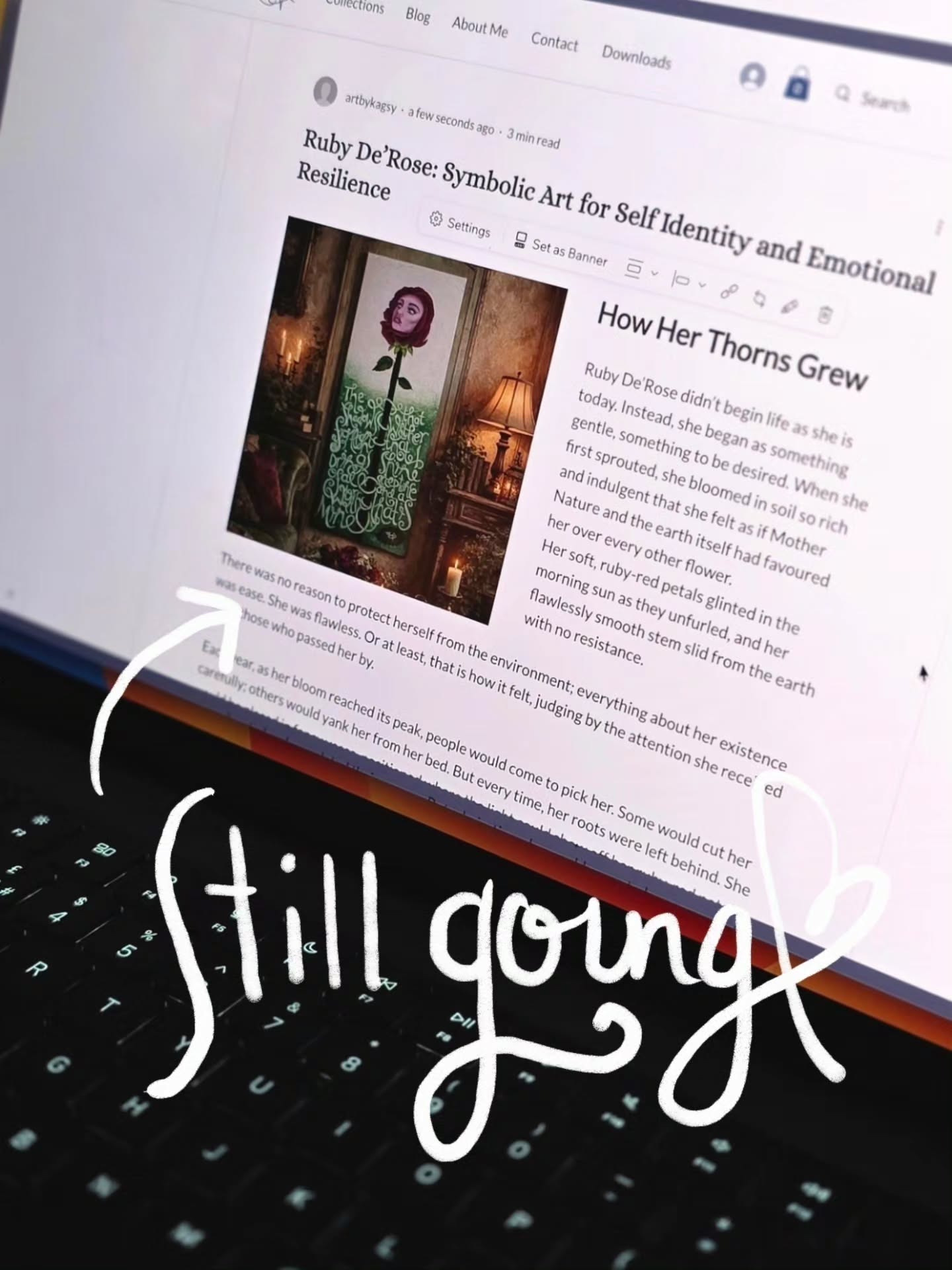 I'm still going! But the end is in sight. I've been writing the back stories for some of the characters I'm painting. Creative writing has also been a passion of mine too and I really want to give life to the characters I'm creating, becuase, in my mind, it makes them real and right fleshy. :)
Next problem to solve is how to relay these characters on social media. Think that one is for another day.
Laters, Kagsy x