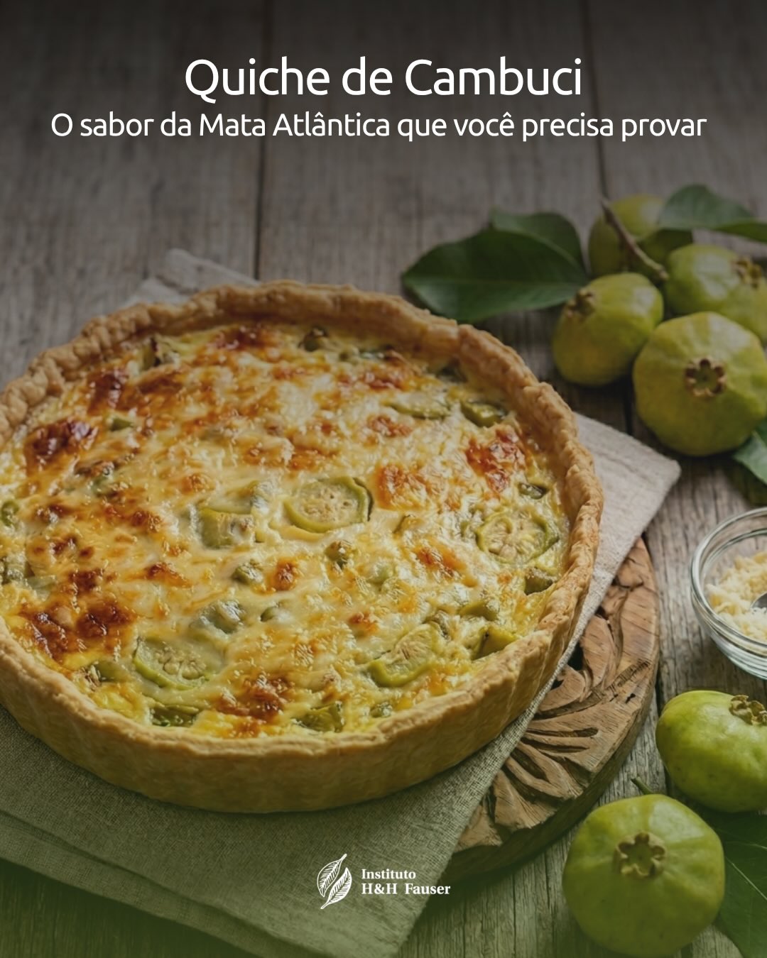 Uma forma diferente (e deliciosa) de consumir o cambuci! 💚
Essa receita de quiche de cambuci é um exemplo de como as frutas nativas podem estar presentes no nosso dia a dia de formas deliciosas, e nem sempre óbvias.
Além de saboroso, o cambuci é um fruto típico da Mata Atlântica, cheio de identidade e potencial gastronômico.
Que tal experimentar em casa? 👩🍳 Se fizer, conta pra gente!
📖 Receita: Luana Cristina S. Faria
#ihhf #cambuci #mataatlantica #ong #receita