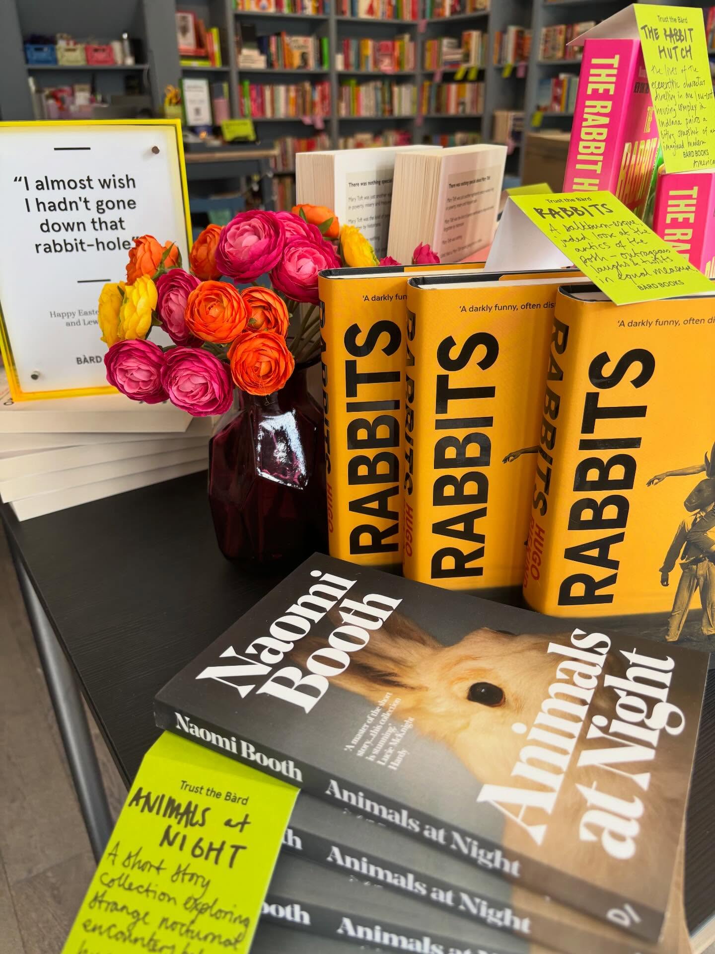 TBT last Easter’s Bunnies table, just in time for that delightful, chocolate-egg-bringing, long-eared bundles of fluff to come back into our lives.
And a real-ish bunny just because.
Happy Easter.