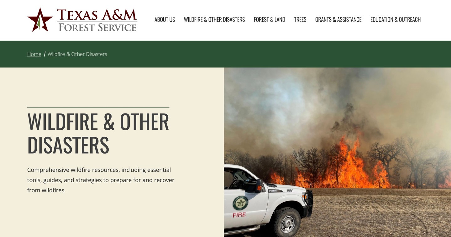 As we head into April, it’s important to remember that this is typically one of the peak months for wildfire activity across Texas. Dry conditions, wind, and changing weather patterns can increase risk across the Panhandle. That makes awareness and prevention more important than ever. Simple steps can make a big difference in protecting our land, our communities, and those who work to keep us safe.
The Texas A&M Forest Service has some great tips (link in bio) that everyone can follow to reduce the risk and be prepared. Visit the link below to read more. We’re continuing to focus on ways to better detect, prevent, and respond to wildfire threats across our region and will be sharing more soon.
#TheRANGE #Wildfire #TexasPanhandle #PanhandleAg