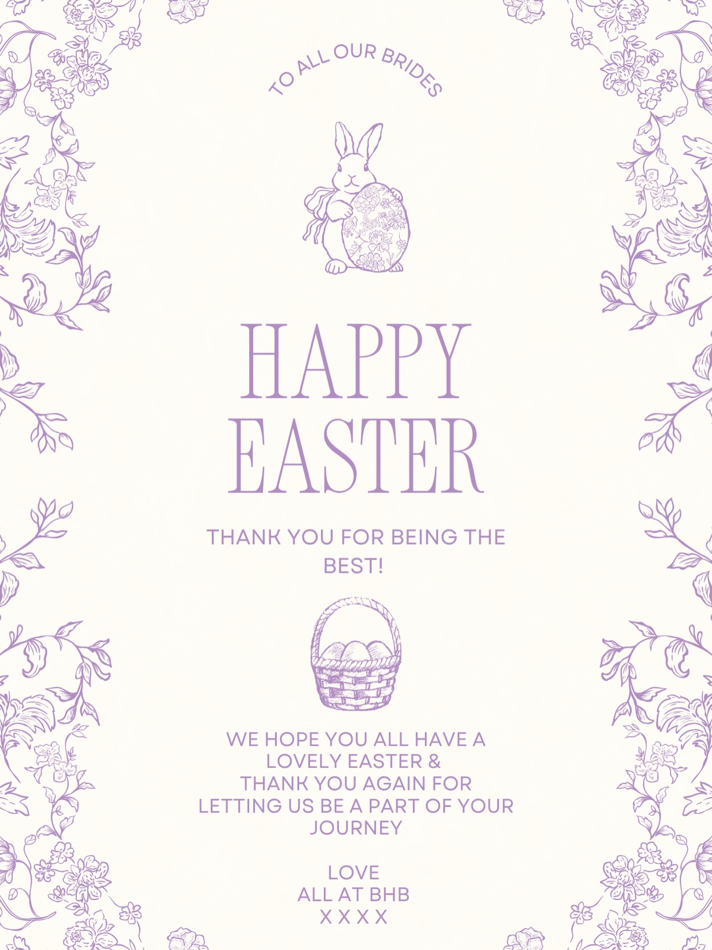 H A P P Y E A S T E R 🥚 🐰 💜
T O Y O U A L L
#happyeaster #eggs #eastersunday #easter #egghunt