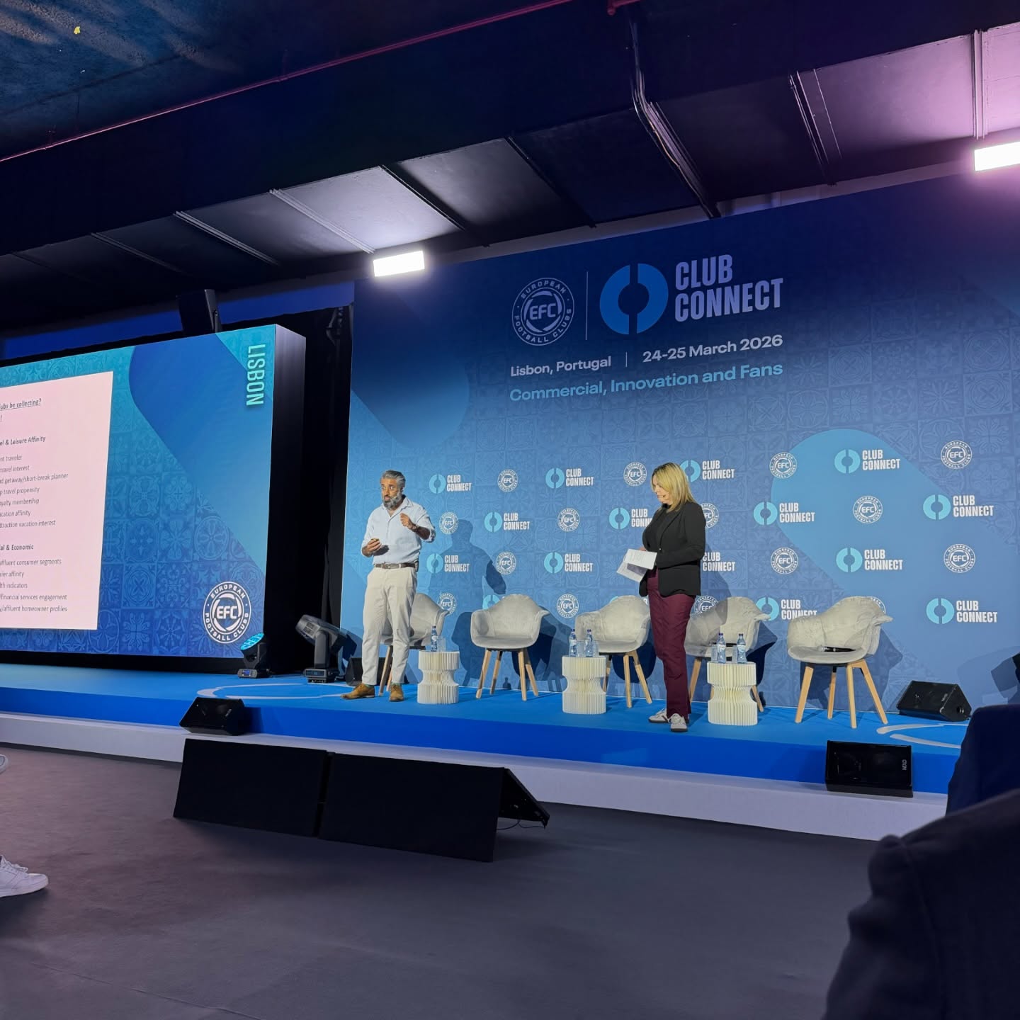 «Елімай» футбол клубы халықаралық байланыстарын нығайтып, еуропалық футболдың үздік тәжірибелерін меңгеруді жалғастыруда.
24-25 наурыз күндері Лиссабон қаласында өткен «EFC Club Connect: Commercial, Innovation and Fans» халықаралық іс-шарасына «Елімай» ФК қамқоршылық кеңесінің мүшесі Асхат Бейсембаев қатысты.
EFC - кәсіби футбол клубтарының тәжірибе алмасуына, коммерциялық әлеуетін дамытуға және футболда заманауи басқару мен технологиялық шешімдерді енгізуге бағытталған халықаралық ұйым. Айта кету керек, «Елімай» ФК осы ұйымның толыққанды мүшесі болып табылады.
Іс-шара барысында қатысушылар клубтық брендті дамыту, демеушілермен өзара әрекеттесу, жанкүйерлермен цифрлық байланыс орнату, сондай-ақ фанаттардың белсенділігін арттырудың жаңа құралдары сияқты еуропалық үздік тәжірибелерді талқылады.
Іс-шараның негізгі спикерлері қатарында «Арсенал», «ПСЖ», «Бенфика», «Андерлехт», «Спортинг» және басқа да клубтардың өкілдері болды. Қатысу қорытындысы бойынша клуб өкілі тәжірибелік білім алып, «Елімай» ФК-ның одан әрі дамуына пайдаланылатын кәсіби байланыстар орнатты.
Осылайша, клуб халықаралық футбол қауымдастығына интеграциялану және клубты басқарудың заманауи стандарттарын енгізу бағытындағы жүйелі жұмысын жалғастыруда.
@fc_elimai