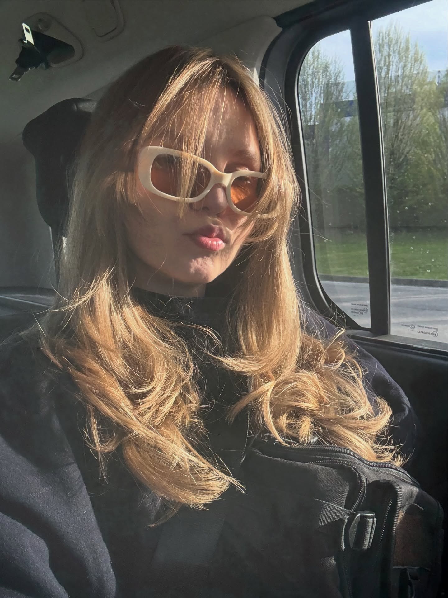 afternoons + aperols at the hair salon (springtime edition) 🍓