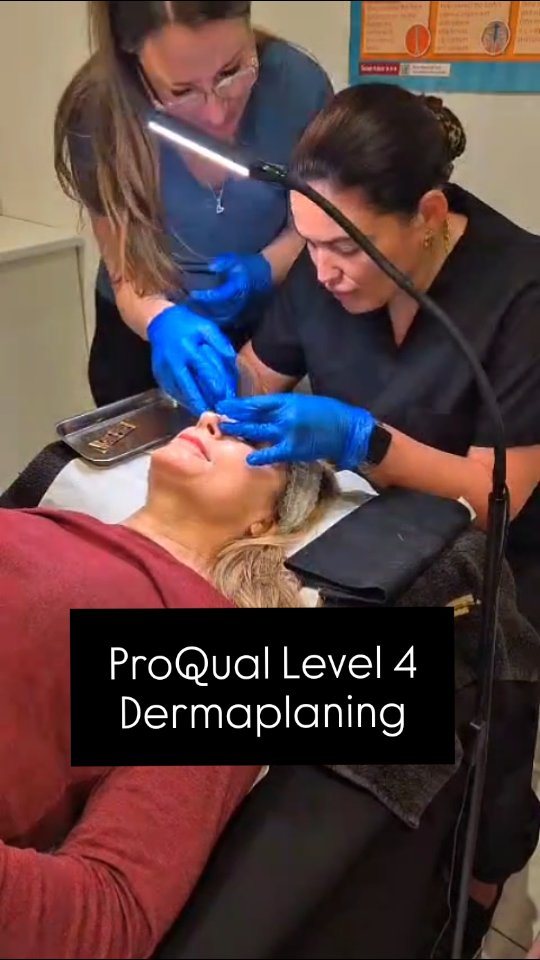 If your goal is to move into advanced treatments like skin boosters, microneedling and beyond, our ProQual Level 4 Dermaplaning Course is your stepping stone.
Designed for those who already hold a Level 3 Anatomy & Physiology or a Level 3 Diploma in Pathway to Aesthetics, this course gives you the foundation you need to confidently progress onto Level 5 Aesthetic Practice.
✔ ProQual Level 4 Ofqual-regulated qualification
✔ Essential progression route to Level 5
✔ Flexible home study – complete assignments at your own pace
✔ Practical sessions booked once theory is completed
✔ Full tutor support throughout
✔ 12 months to complete
Stop staying at Level 3… your next level starts here.
Message us today to get started.
#dermaplaningtraining #advanceskincare #basildonbeautytreatments #basildonbeauty #essextrainingacademy #essexdermaplaning #ProQual #essexfacial ##essexfacialist