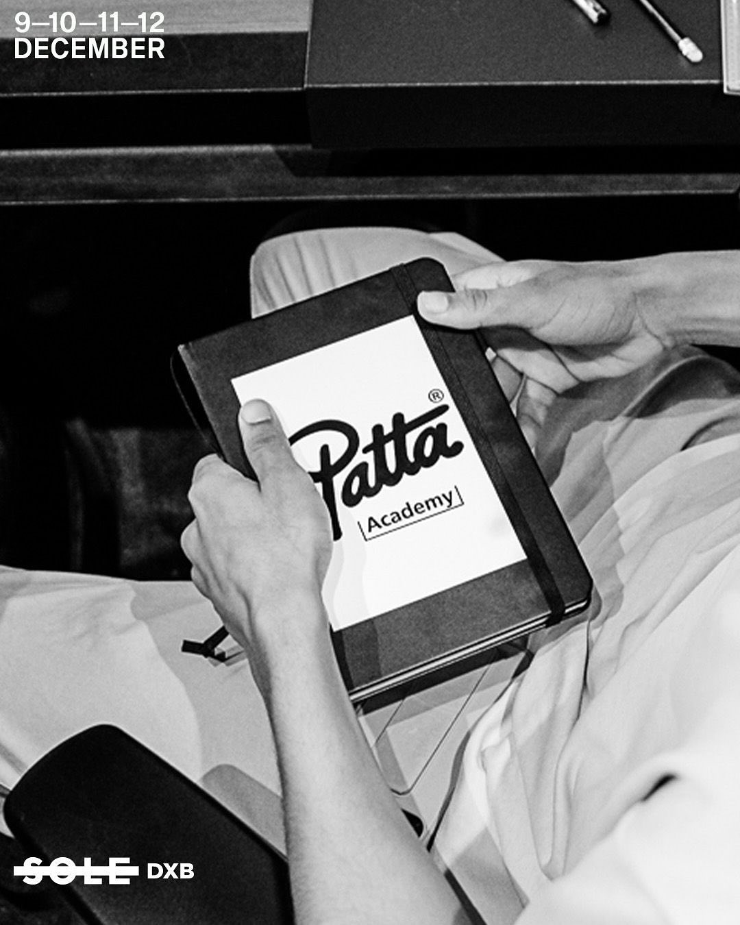 Calling all creatives, young entrepreneurs, and students in the UAE! Get ready for the second edition of Patta Academy x Sole DXB.
Patta Academy and Sole DXB join hands for a four day workshop on developing communities through pushing communities forward, by connecting and creating together. The program takes place in Dubai from 9 to 12 December, daily from 9:30 AM to 5:00 PM, and is exclusively for UAE residents.
Swipe to find out how to secure your spot at Patta Academy Dubai!
Link in bio for registration
#pattaacademy #SoleDXB #Dubai