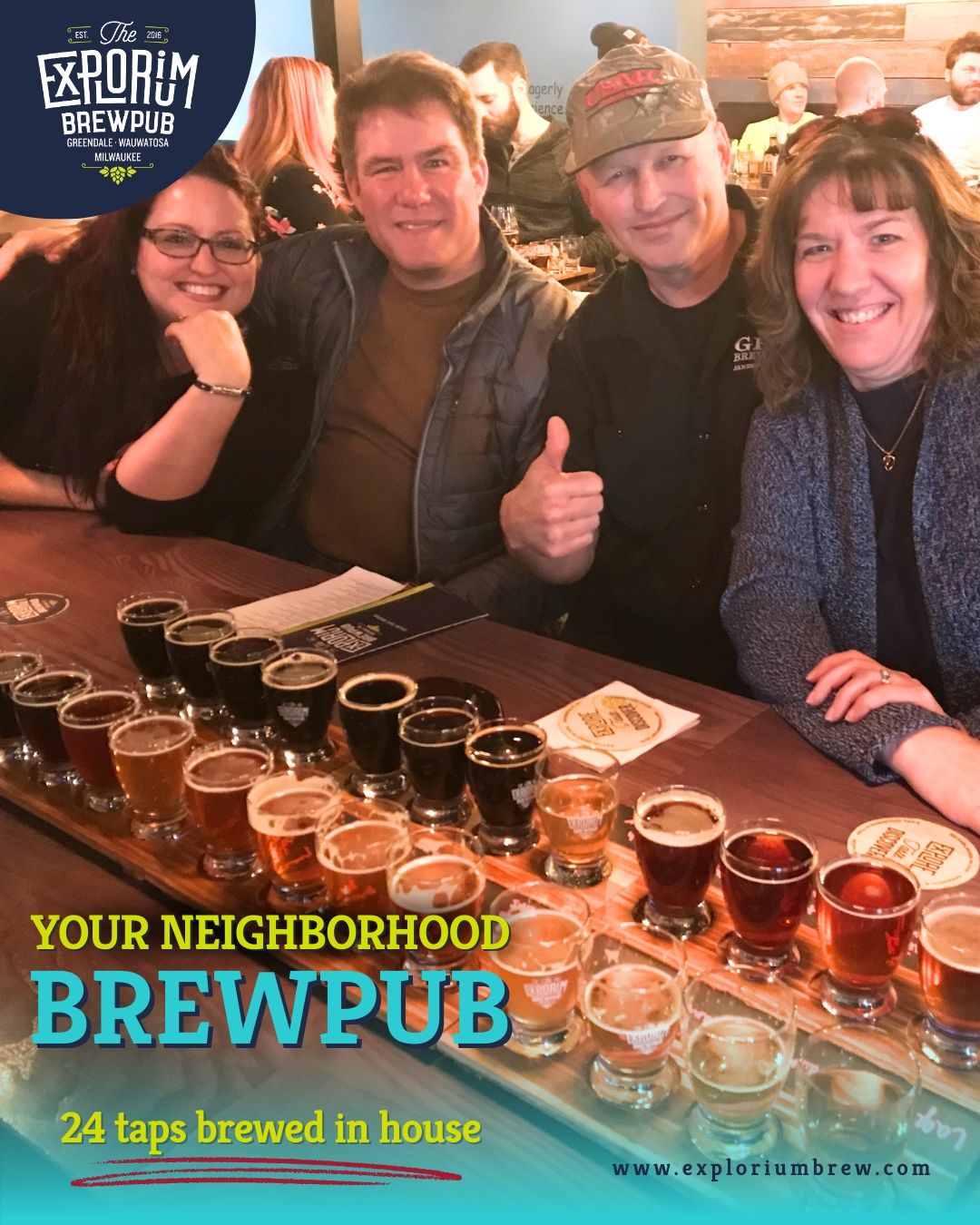 🍺 At The Explorium Brewpub, small batch beer is brewed in-house and poured across 24 taps in a welcoming, family-friendly space. Guests often mention the relaxed atmosphere, friendly team, and the spacious outdoor bar and patio that make it a great place to spend an afternoon or evening.
Stop in at The Explorium Brewpub, choose a house-brewed pint from the tap list, and enjoy a place where good beer and good company come naturally.
🌐 Click the link in the bio.
#exploriumbrew #exploretastediscover #supportlocal #visitmke #milwaukee #craftbeer #whiskeybar