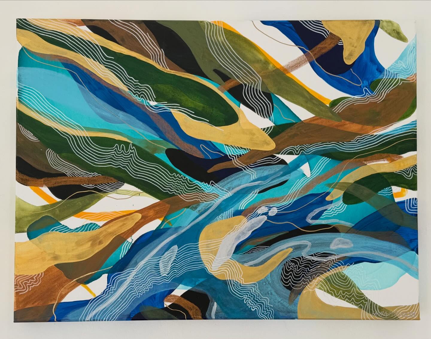 INTRODUCING ⚡️
Valley
(2024-2025)
60x90cm Mixed Media Painting on Canvas.
£400
Valley unfolds like a breath held low in the body.
Colour drifts and gathers in quiet descents, pooling in shadowed depths before rising again toward light. Sweeping gestures trace unseen contours, as though mapping a landscape felt rather than seen. Layers of paint press into one another-veils, ridges, softened edges-holding the memory of movement within their surface.
There is a hush at the centre of Valley: a sense of standing inside something vast and sheltering, where echo and stillness coexist. It is not a depiction of land, but of interior spaceof descent, reflection, and the slow return toward openness.
If interested please contact Laura directly by direct message or email: hepworthconceptual@gmail.com OR pop by the gallery to check out the show. Here are our opening times for the Easter bank holiday weekend! 🐰🌸🐣
TODAY open until 5:30pm
Easter Sunday 11-4pm
Bank Holiday Monday 11-4pm
14 North Cross Road, East Dulwich SE22 9EU.
#Valley #ArtExhibition #EastDulwich #Peckham #SeLondon