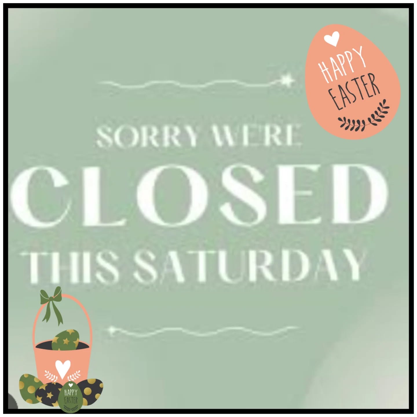 Yellow Dog will be open Good Friday but closed on Saturday the 4th. Hoping everyone enjoys their Easter weekend 🐰