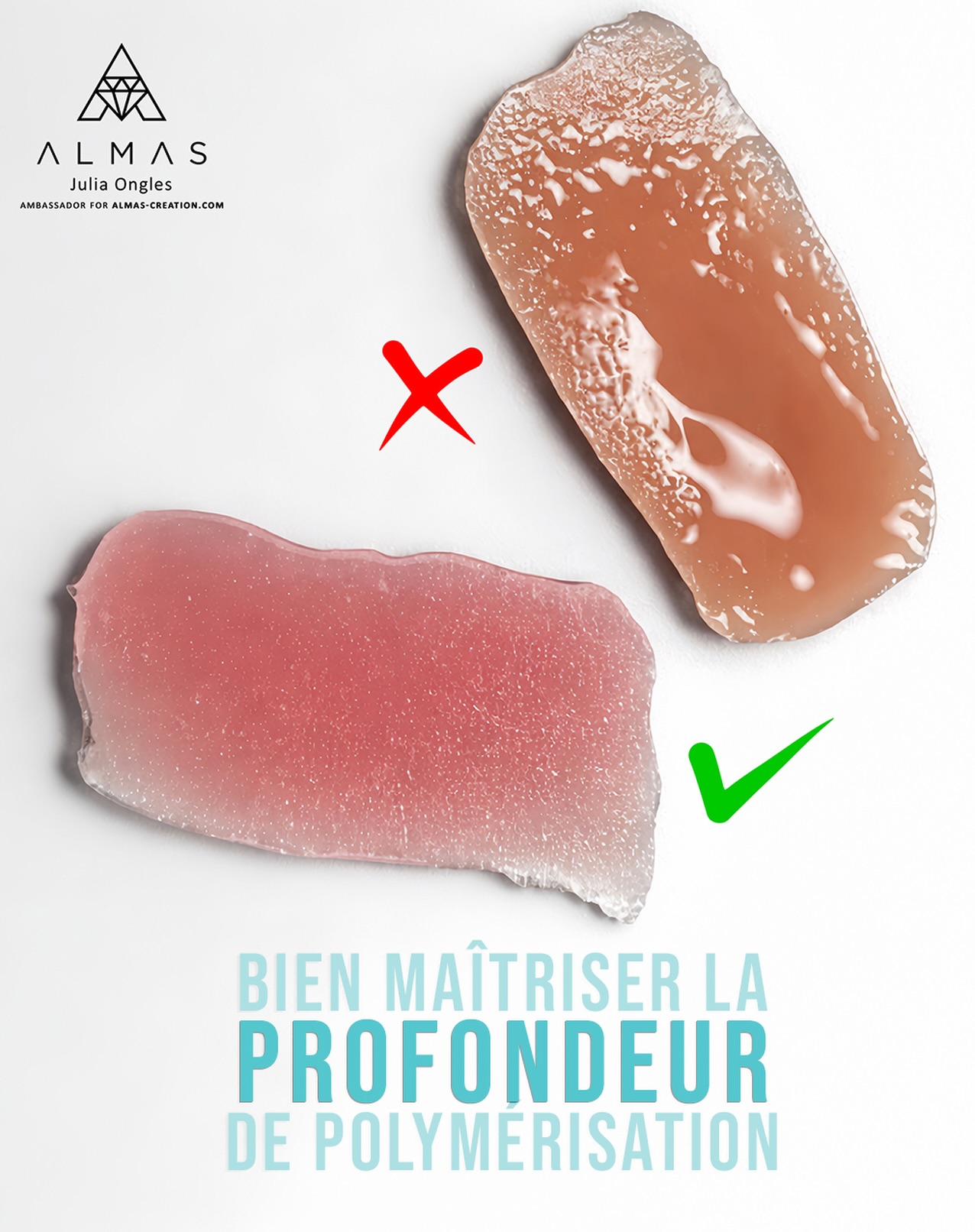 Vos produits polymérisent en surface, mais pas à cœur? Votre premier réflexe est de penser que cela vient du gel utilisé mais en réalité, il y a plusieurs explications à ce type de phénomène! 🔔
💡 La lampe :
Même si elle fonctionne, elle peut perdre en efficacité avec le temps.
La couche superficielle laisse penser que tout est fonctionnel pourtant, la matière n’est pas complètement polymérisée à l’intérieur.
💡 L’excès de matière :
Suivant la texture et pigmentation du produit, on ne peut pas toujours appliquer le gel de la même manière. Évidemment, une couche trop épaisse ne peut polymériser correctement, même avec une bonne lampe.
💡 La qualité des produits :
Tous les matériaux ne polymérisent pas de la même manière.
Même avec une bonne technique, certains produits peuvent donner un résultat instable si leur composition laisse à désirer.
👉 Il est donc important de :
- toujours tester la qualité de vos produits,
- de bien contrôler l’épaisseur appliquée sur ongles,
- de contrôler votre lampe (led clignotantes/éteintes, lumière plus faible etc.).
✨ Un résultat de qualité dépend toujours de plusieurs facteurs, il faut savoir étudier l’environnement complet afin de ne pas tirer de conclusions hâtives.
#ongleriemarseille #onglerieparis #onglesengeluv #onglesgel #ongles