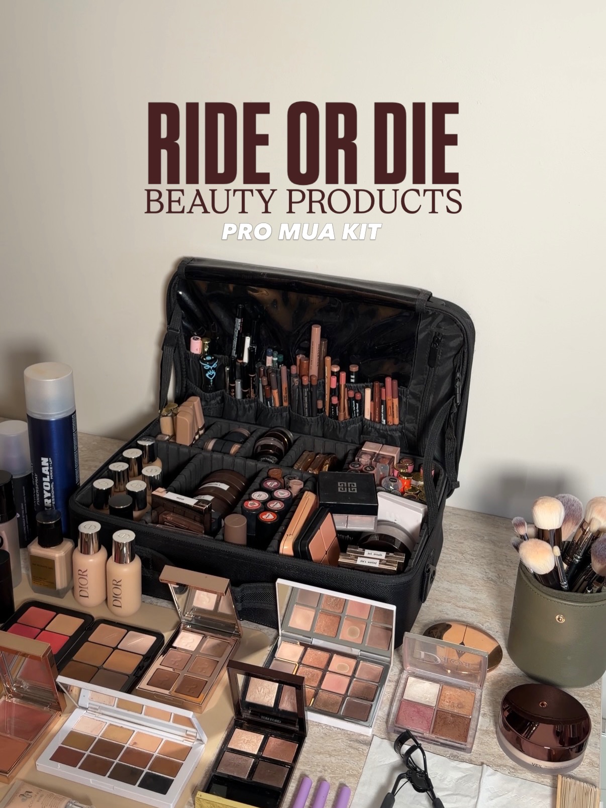 These are some of my staple beauty/makeup products in my pro makeup kit as a bridal makeup artist. Some of them have been with me for years others are new but quickly became favorites.
Tell me some of your favorite makeup/beauty products in the comments 🤍 I’d love to know
•
•
•
•
•
•
•
Ride or die makeup - makeup favorites - makeup artist kit - bridal makeup kit
#rideordiemakeup #makeupfavorites #makeupartistkit #bridalmakeupkit #promuakit