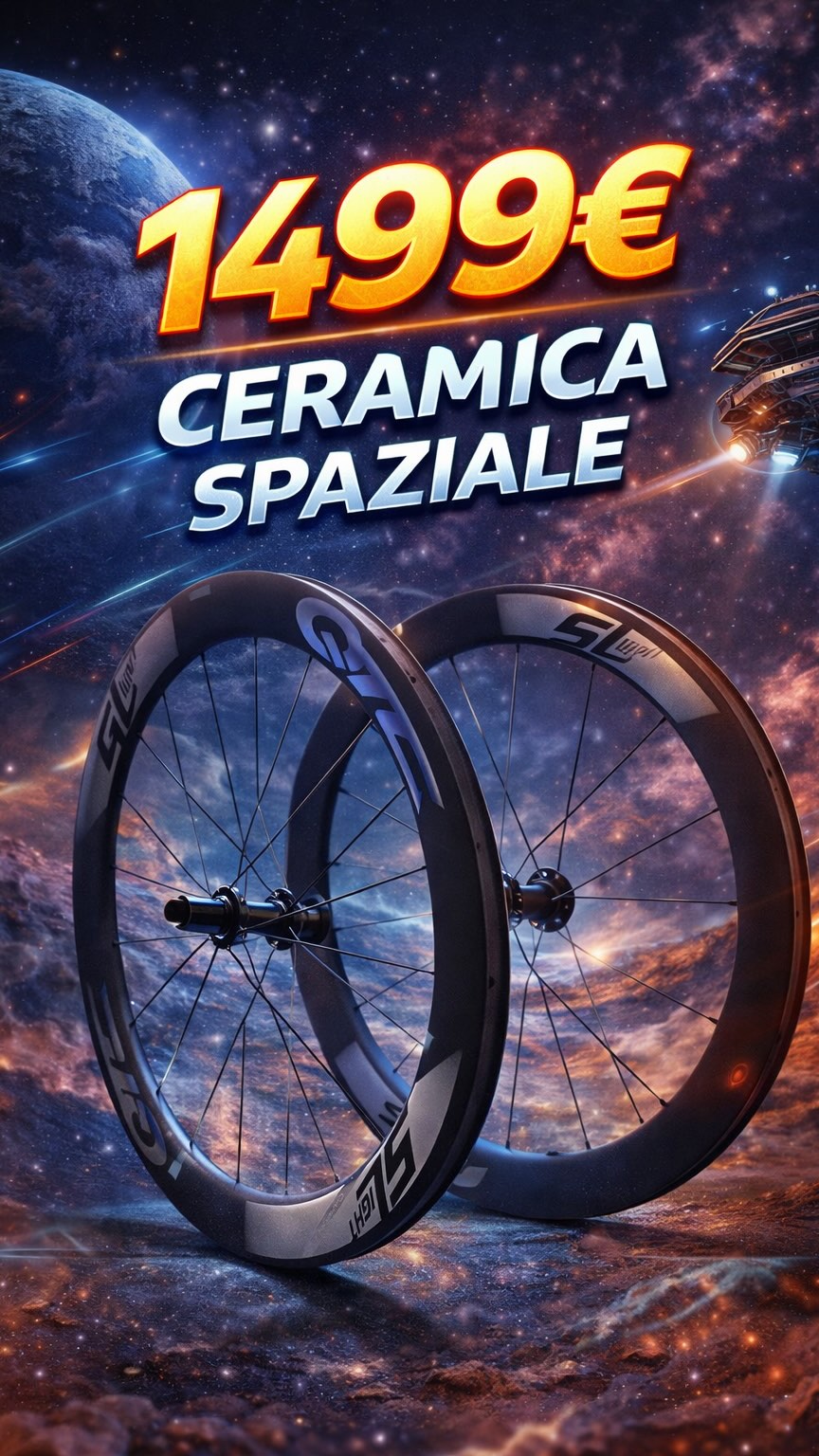 ⚫🚀 QTC SL LITE 50 – CERCHI DA MISSILE
Se vuoi trasformare la tua bici in un vero JET… parti da qui.
Le QTC SL Lite profilo 50 sono ruote pensate per velocità pura, scorrevolezza e reattività immediata. 😎
🛞 Profilo 50 mm – aero e veloce
🧬 Raggi in carbonio – rigidità e leggerezza top
⚙️ Cuscinetti ceramici – scorrevolezza assurda
📏 Canale interno 22.5 mm – perfetto per coperture moderne
🔄 Disponibili con corpetto SRAM e Shimano
💥 Prezzo: 1.499 €
Tradotto: meno attrito, più velocità, più goduria. ✈️
💳 Finanziabili • 🚚 Spedizione gratuita in tutta Europa
🔧 Revisione autocertificata • ✅ Pronte a partire
📍 Re-cyclist Bike Shop – Longone al Segrino (CO)
🌐 www.recyclistbikeshop.com
📞 031 547 8454 (WhatsApp)
#ruotecarbonio #qtcwheels #ceramicbearings #cyclingupgrade #recyclistbikeshop