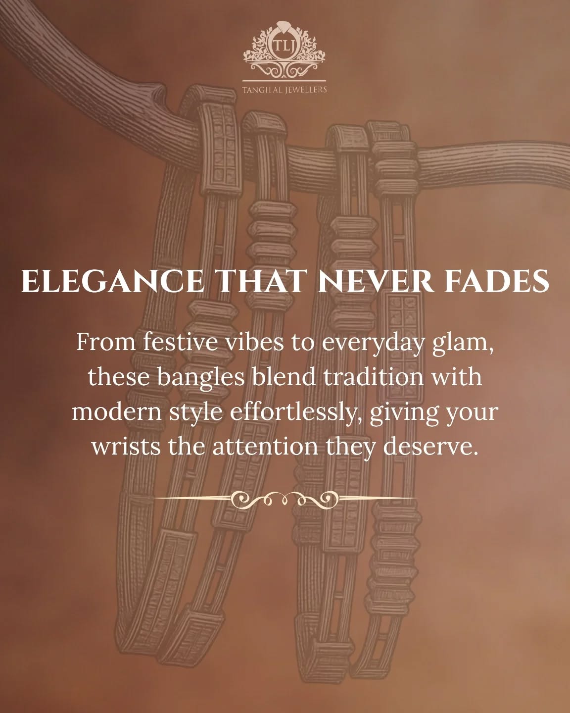 Add a sparkle to every gesture ✨ Discover the elegance of Tangilal Bangles – where tradition meets style. 💫
.
.
📍LOCATION : Opposite K.K hospital, Rajendra Nagar, Bareilly
📞CONTACT : 09557388367
🌐SOCIAL MEDIA MANAGEMENT : @beezee_worrks
.
.
.
.
#TangilalBangles #EleganceInEverySpin #AccessorizeYourStory #BangleLove #TimelessStyle