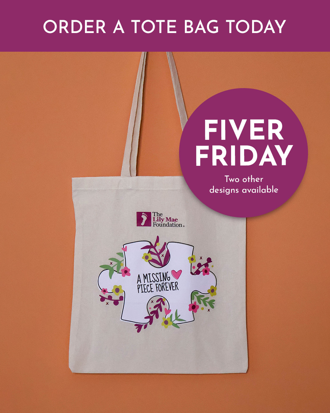 š°š„ GOOD FRIDAY āFIVER FRIDAYā š„š°ā
Hop into Easter with some amazing deals.ā
ā
Every purchase helps support The Foundation and raise awareness. ā
ā
Donāt miss out ā visit our shop via the link in our bio! šļøāØā