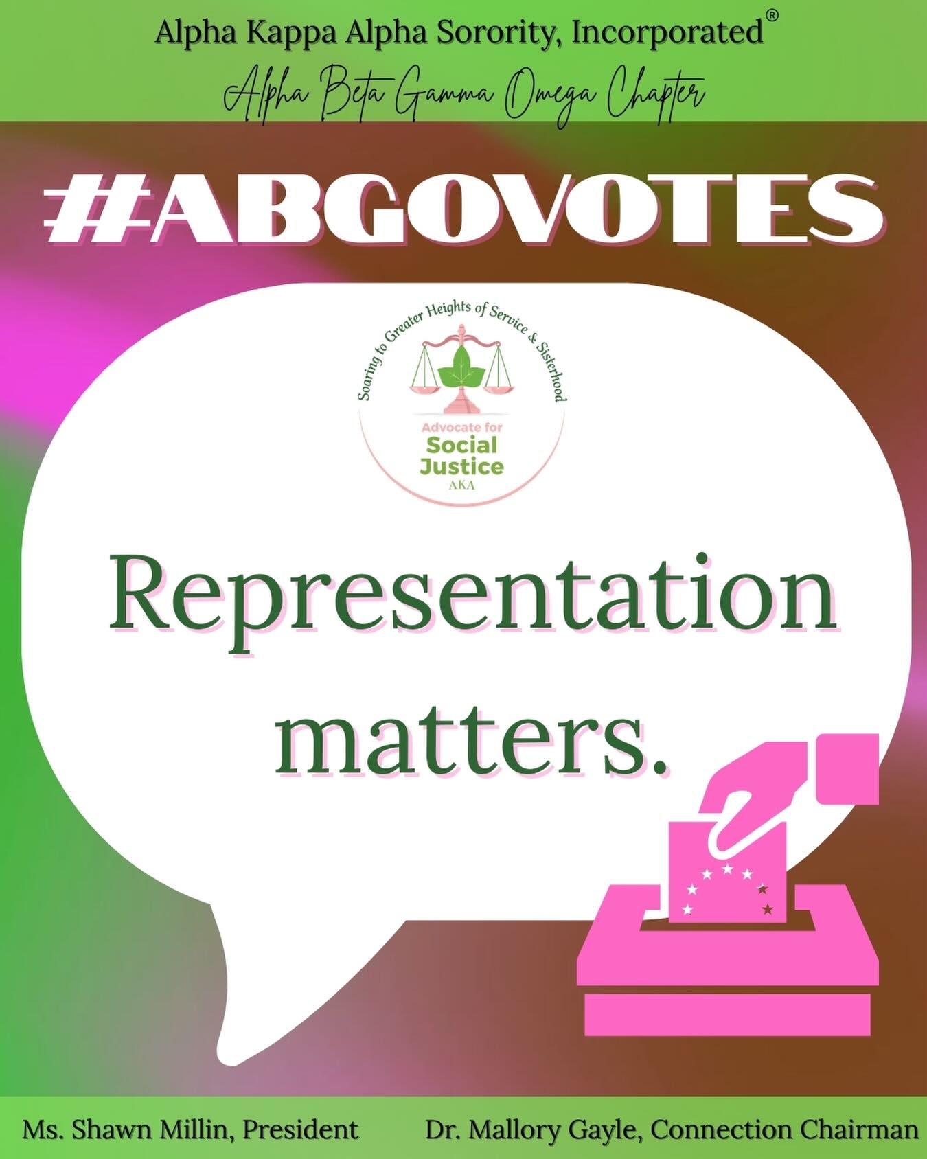 April is National Volunteer Month…and guess what? Civic engagement counts too 😉🗳️
This Good Friday, while you’re reflecting, resting, or focusing on the holiday, don’t forget: your voice deserves a seat at the table too.
Because around here, we don’t just talk about change…we vote for it. 🩷💚 #ABGOVotes