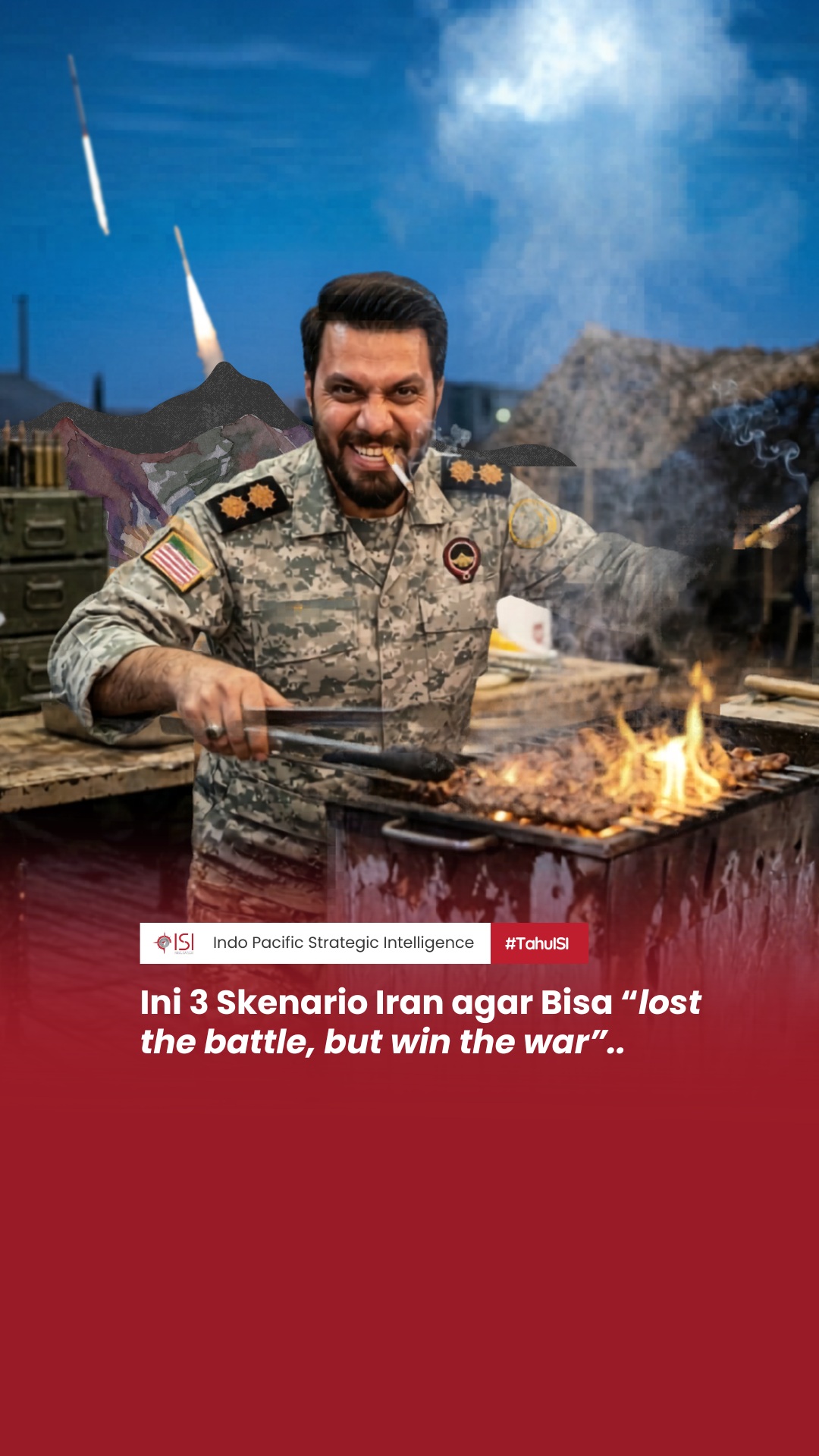 Iran melawan koalisi Amerika Serikat-Israel yang kekuatan militer diatasnya..
Tidak hanya sampai saat ini melakukan retaliasi, namun juga dapat memenangkan dengan beberapa skenario seperti total protracted war, mempengaruhi perekonomian dunia, dan information war
Check this out, penjelasan dari dosen sekaligus direktur kami @airakusumas
Jangan lupa cek link di Bio/Website ISI untuk info lebih lanjut
#asymmetricwar #iran #usa #israel #iranvsamerica